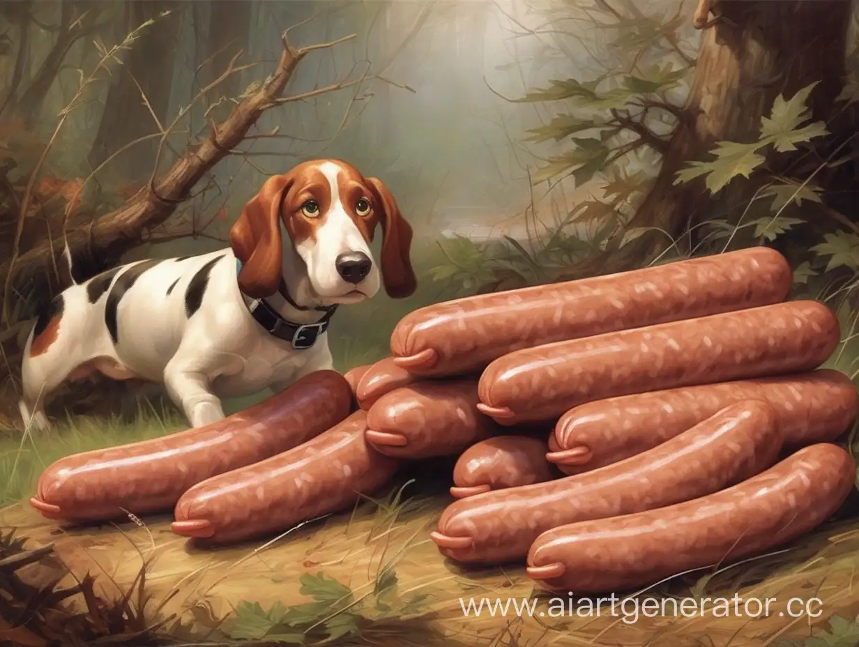 Hunter-Sausages-on-a-Hunting-Expedition
