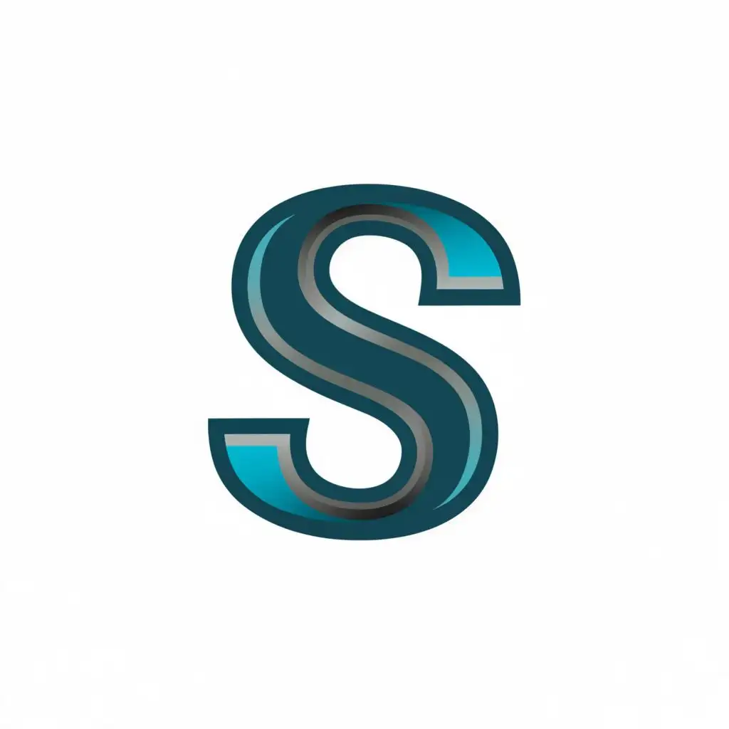 logo, s, with the text "s", typography, be used in Education industry
