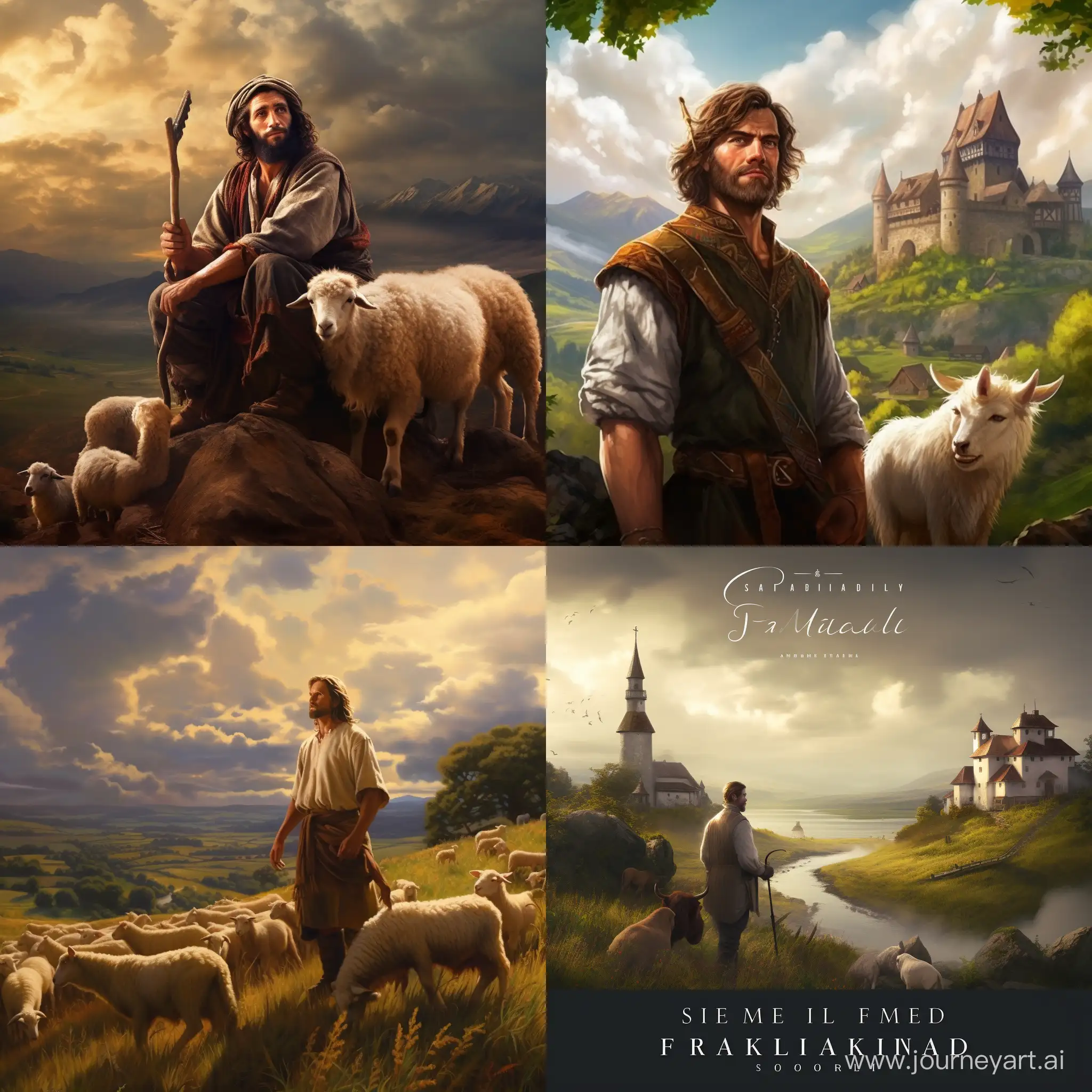 Compose a story based on the parable "And he said to his disciples: There was a rich man who was a shepherd." Explore the steward's dilemma, his cunning plan to secure a future, and the consequences of his actions, emphasizing the moral lesson conveyed in the original parable.