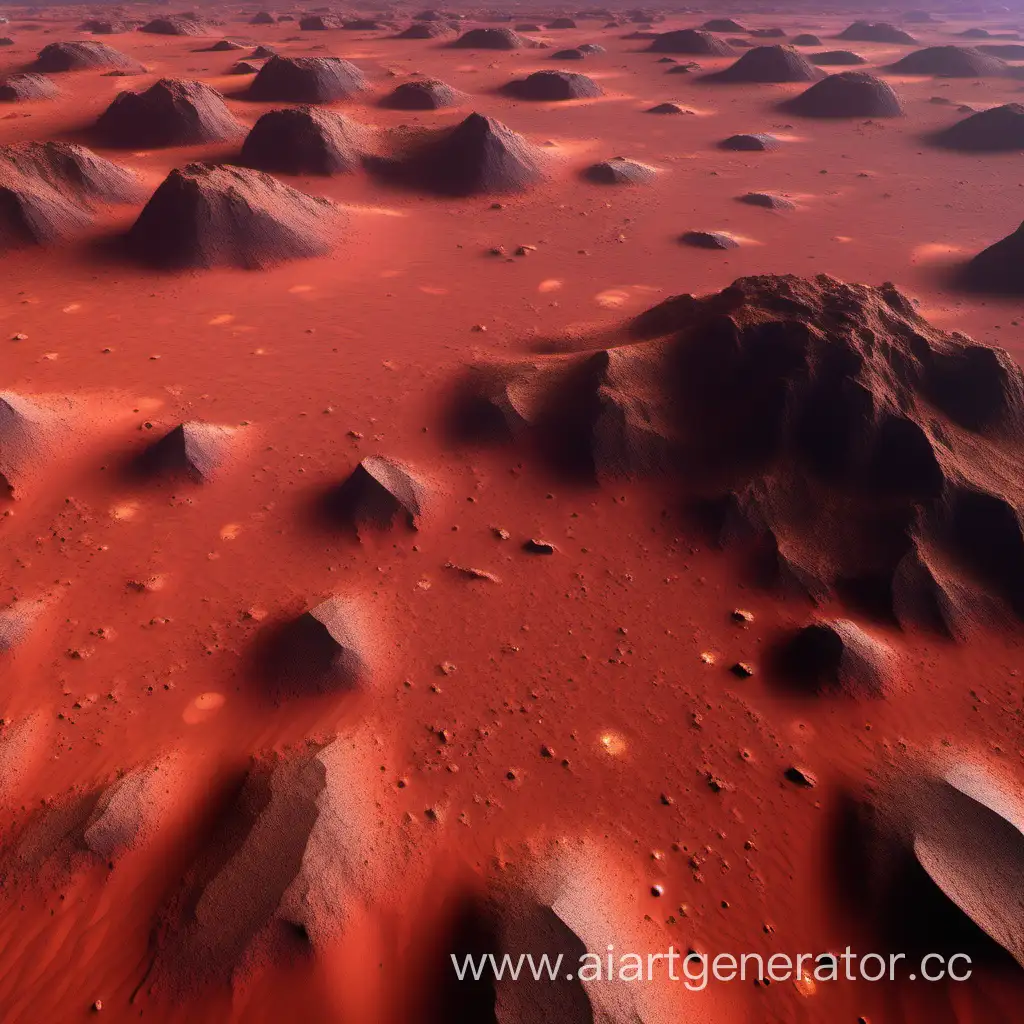 Red-Sandy-Dunes-and-Towering-Rocks-Stunning-Cosmic-Landscapes-of-Mars
