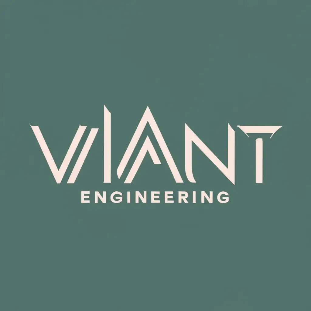 LOGO-Design-For-Vivant-Engineering-Dynamic-Typography-Reflecting-Vitality-and-Precision-in-the-Construction-Industry