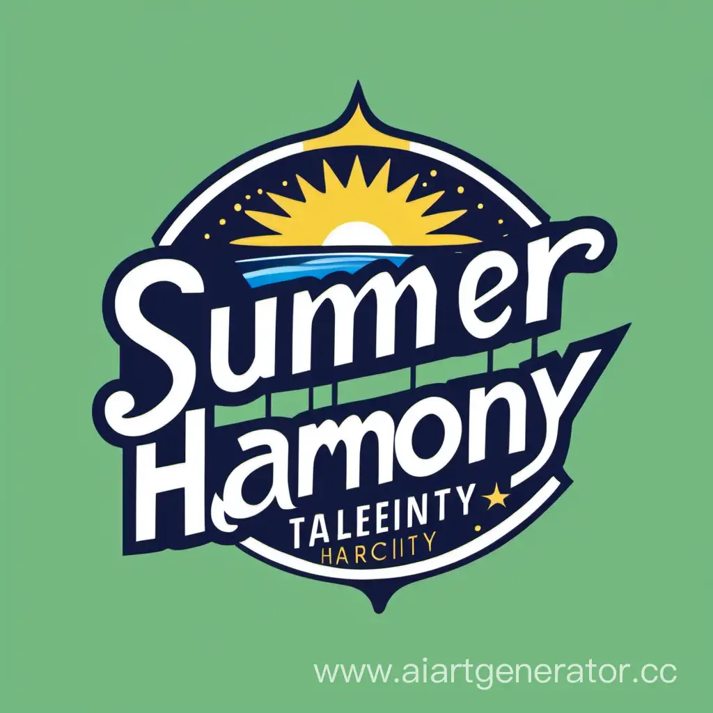 лого "Лето гармония бодрость талант"