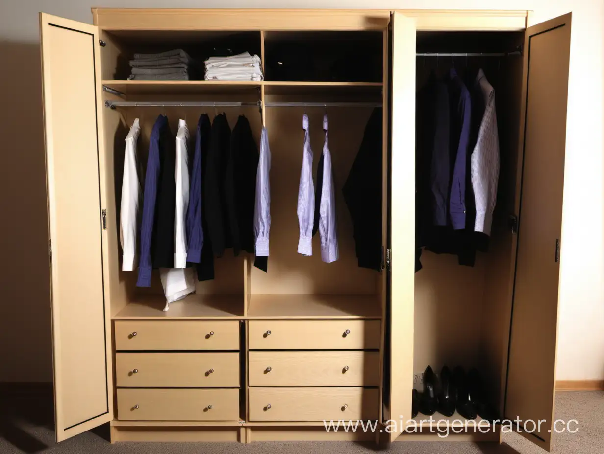 Masterful-Assembly-of-Wardrobe-by-Two-Experts