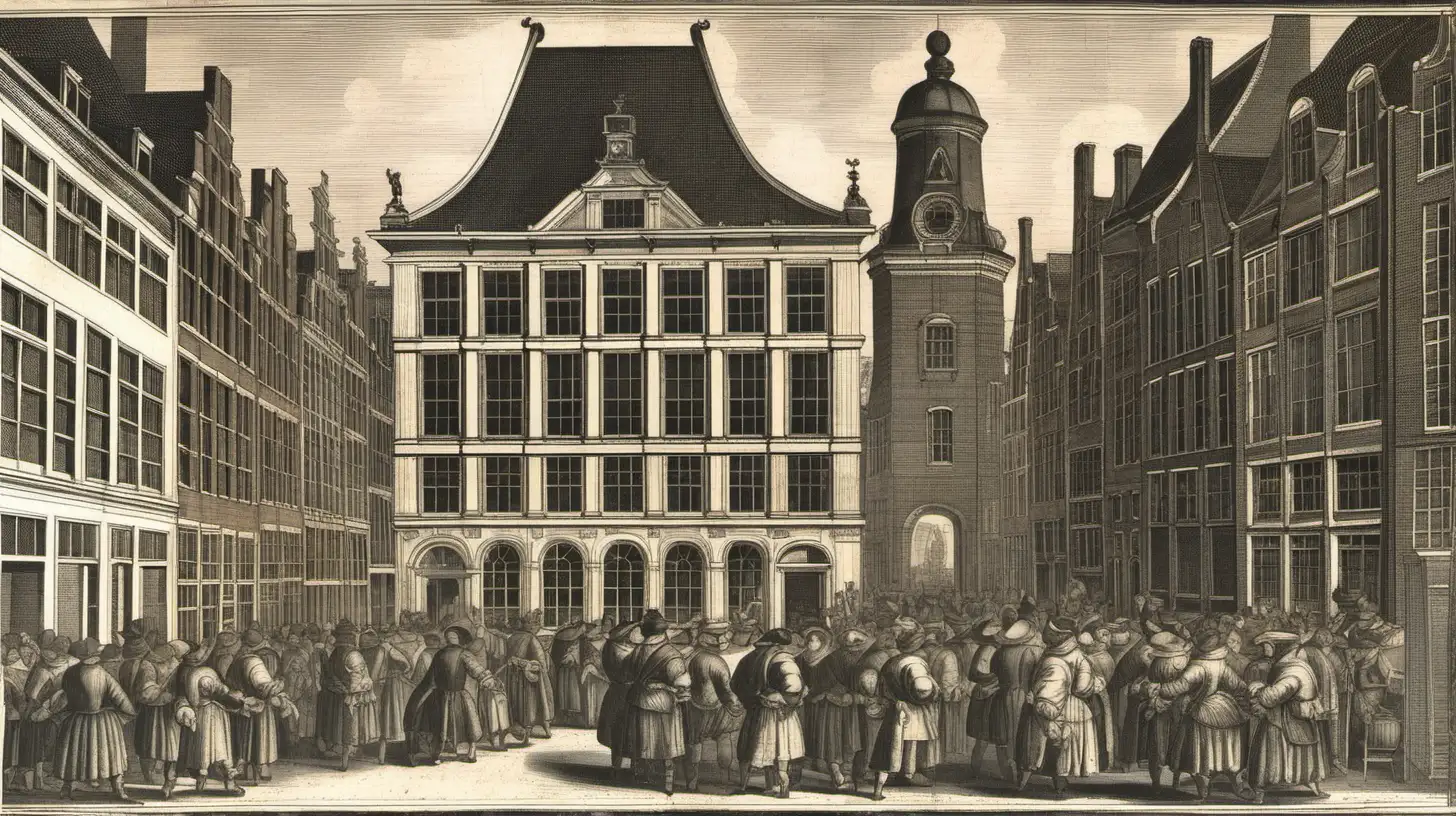 В нидерландах в 1611 создали первую фондовую биржу