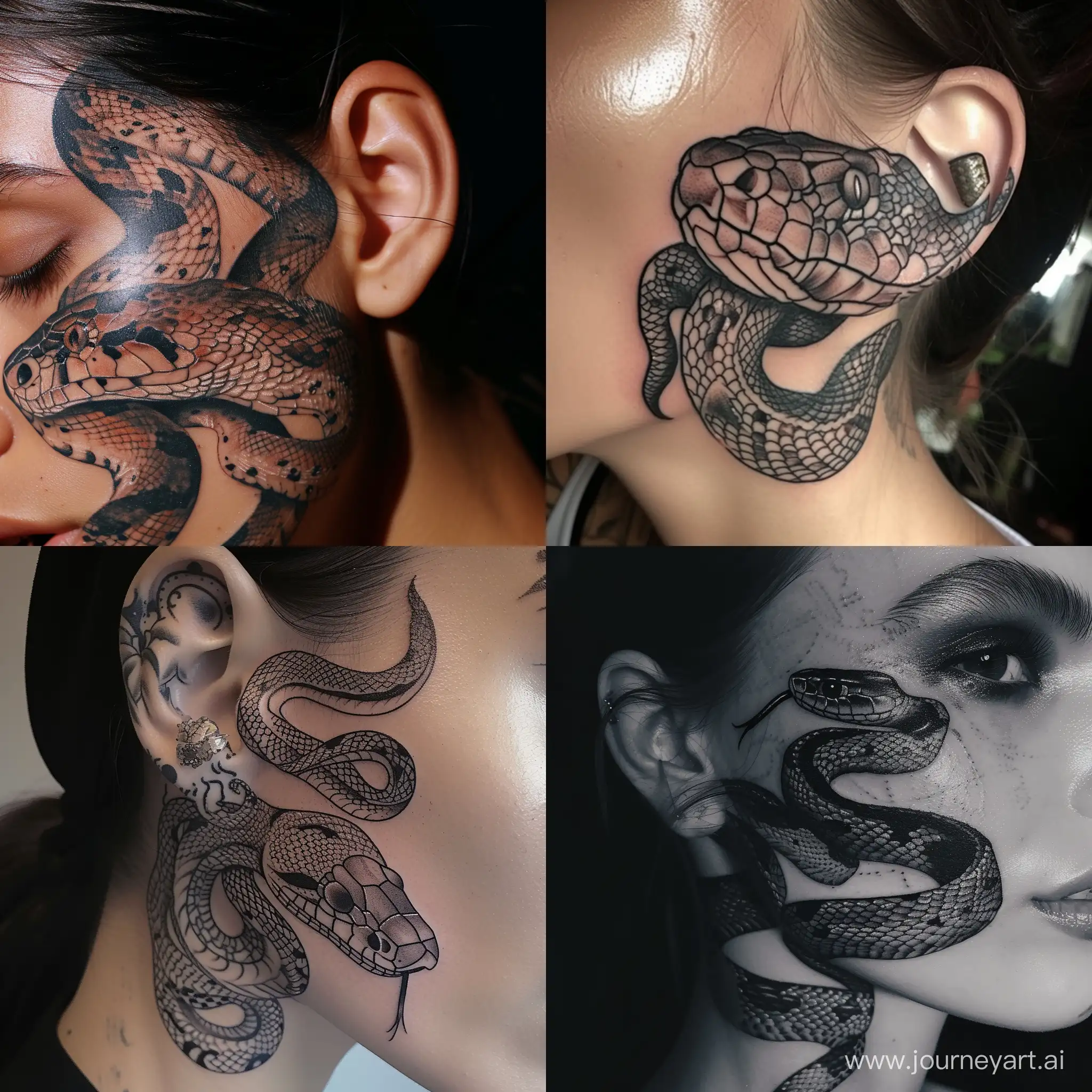 Bold-Face-Snake-Tattoo-Striking-V6-Art-with-11-Aspect-Ratio-No-22044