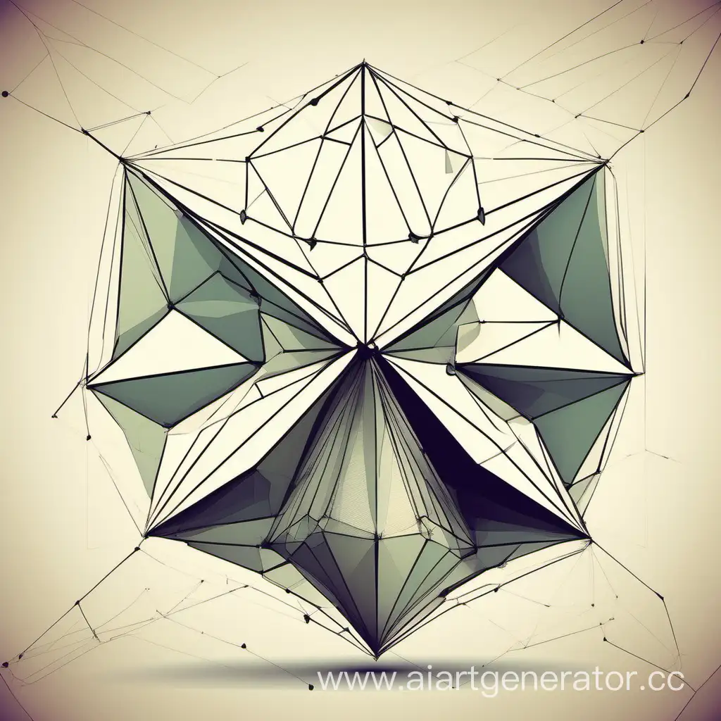 Polygonal-Drawing-Graphic-Design
