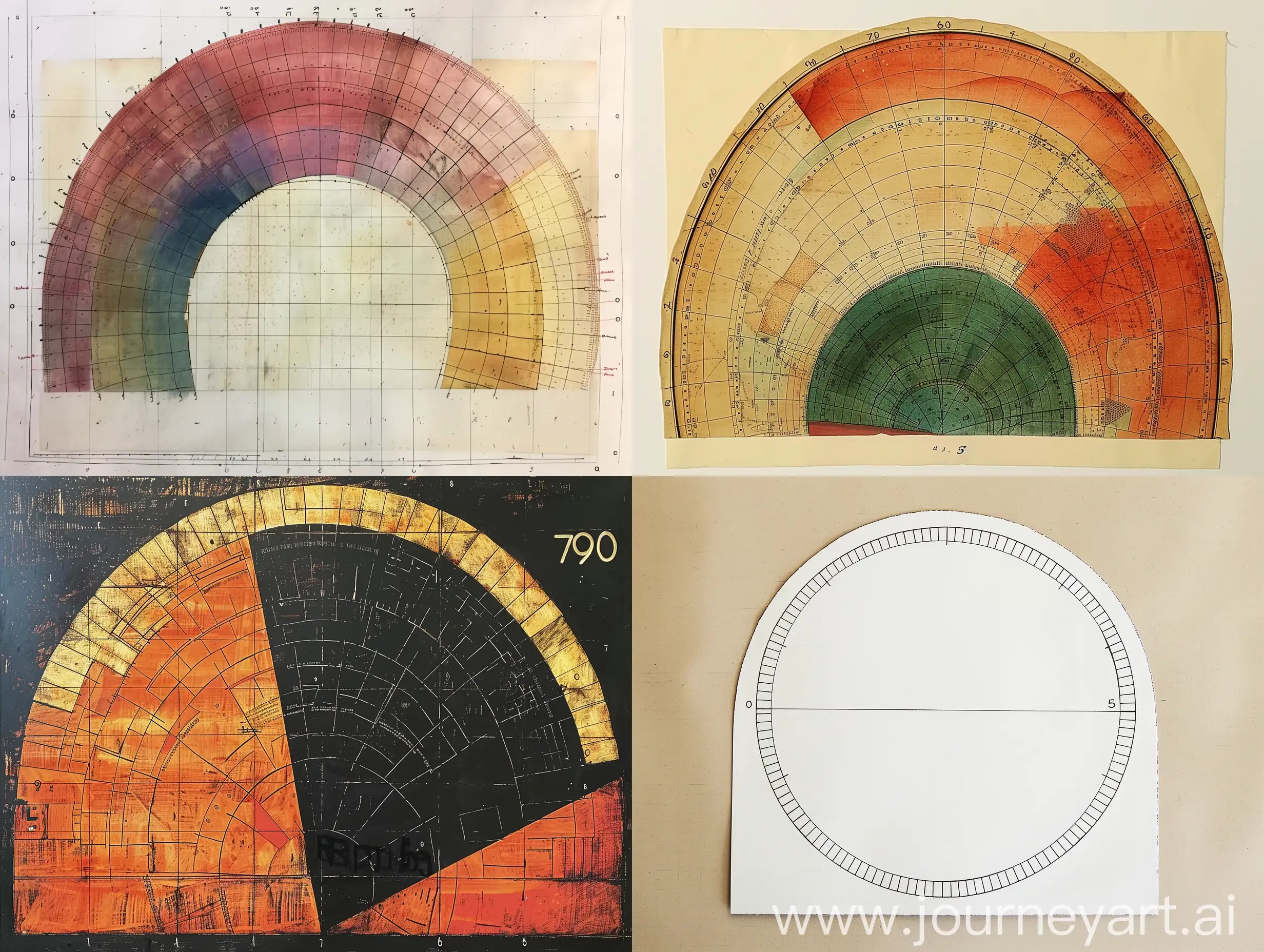 Quarter-Circle-Paper-Grading-Chart-with-090-Degrees-Variation