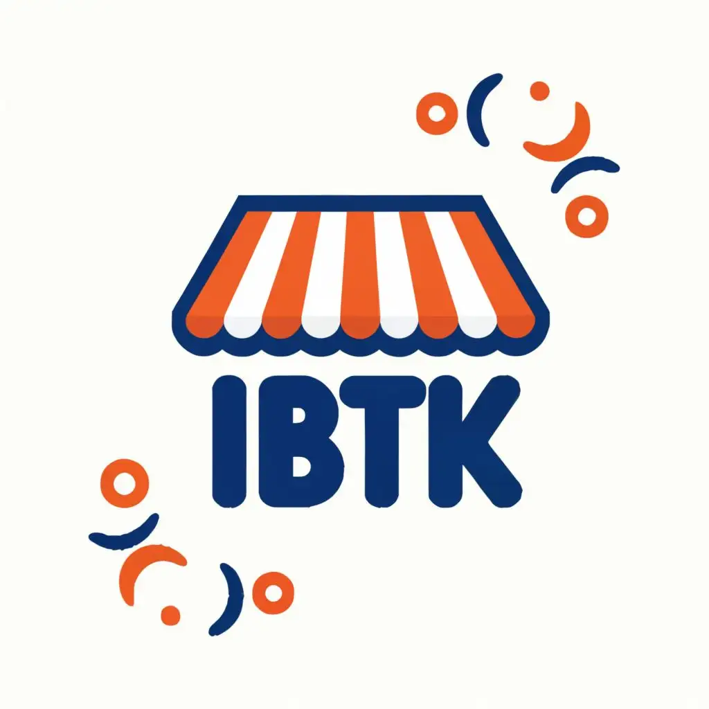 logo,  store , with the text "ibtk", typography
