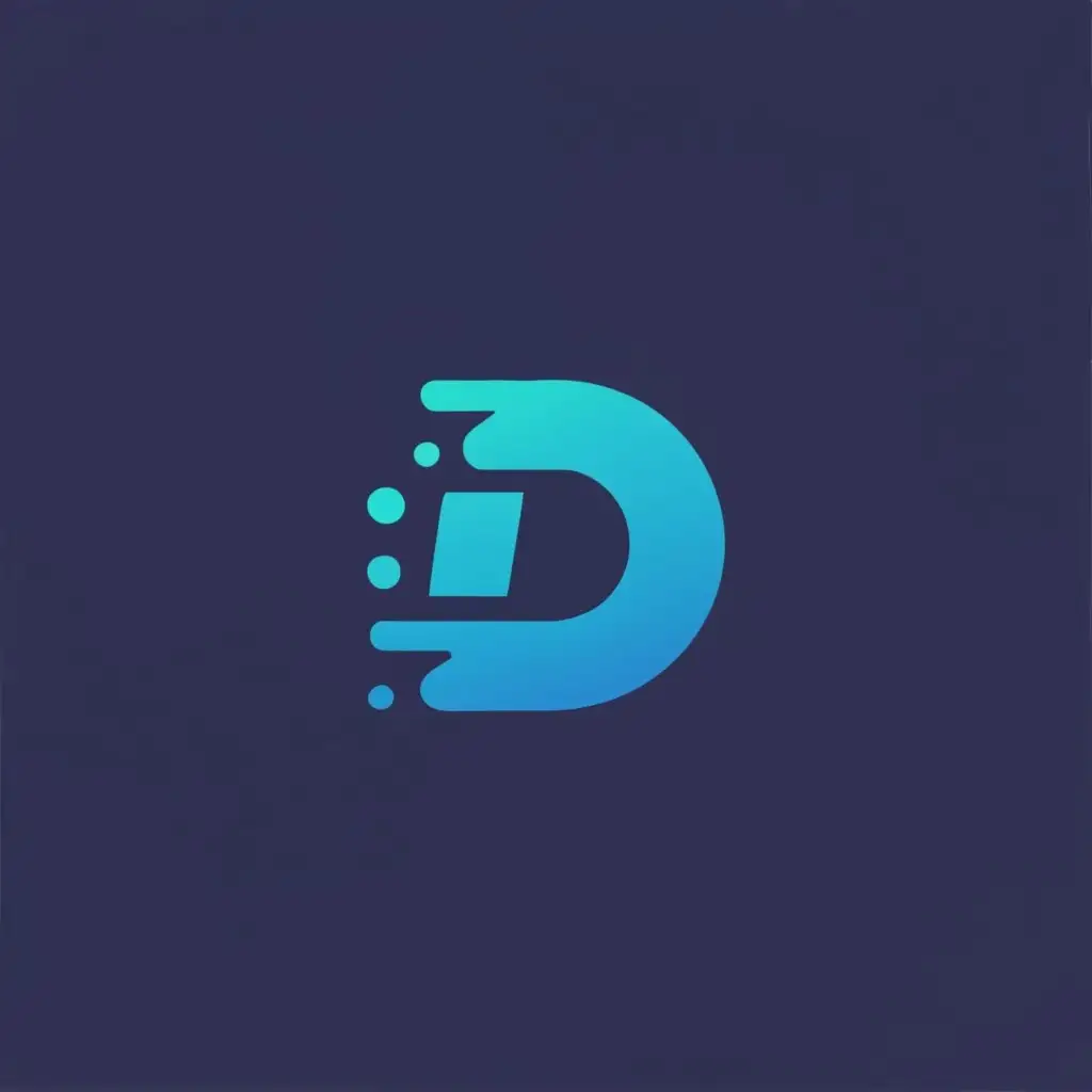 logo, D, with the text "D-TECH", typography, be used in Automotive industry