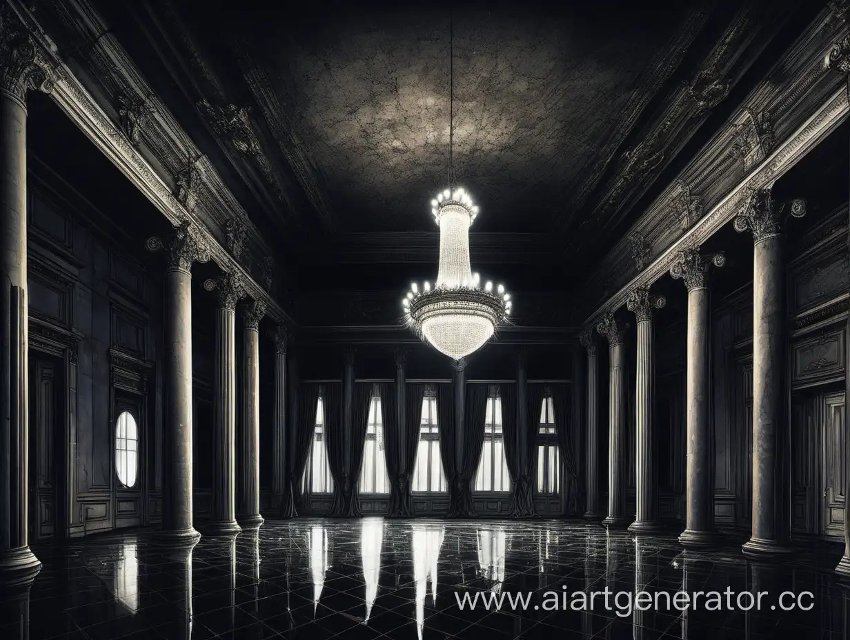 Elegant-Dark-Ballroom-with-Majestic-Columns