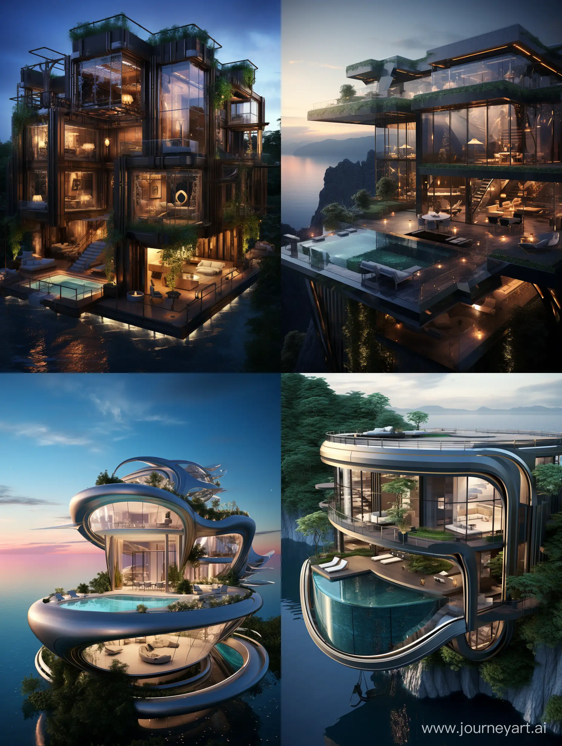 Dive into the world of luxury with MATRIX-inspired building concepts