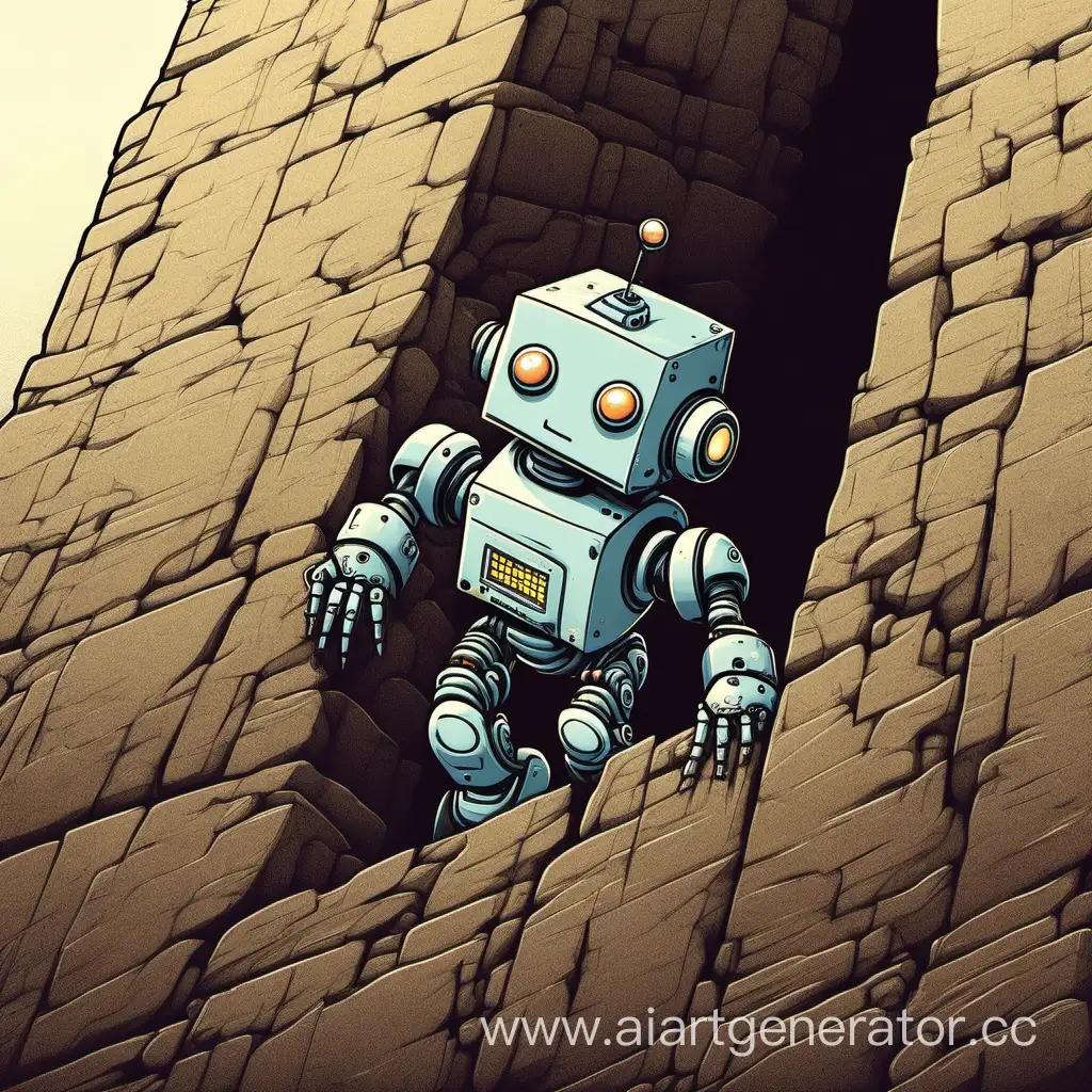 Adventurous-Little-Robot-Climbing