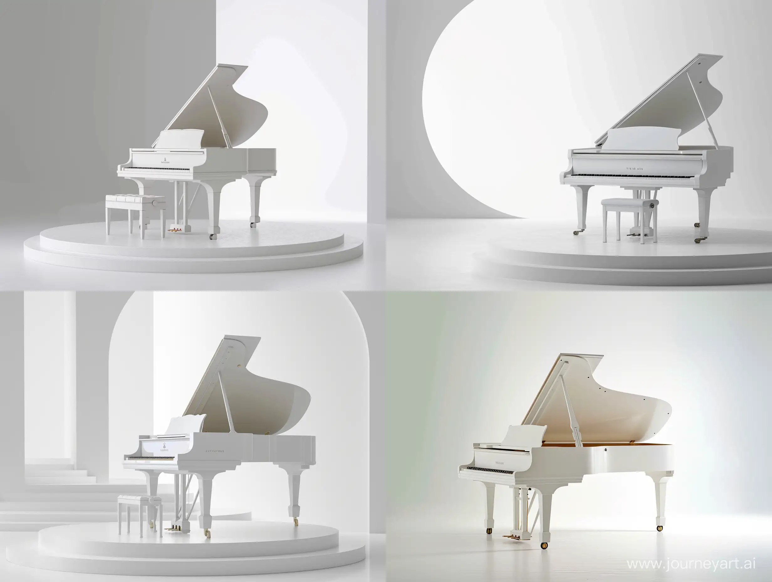 Elegant-White-Piano-Performance-on-a-Luminous-Stage