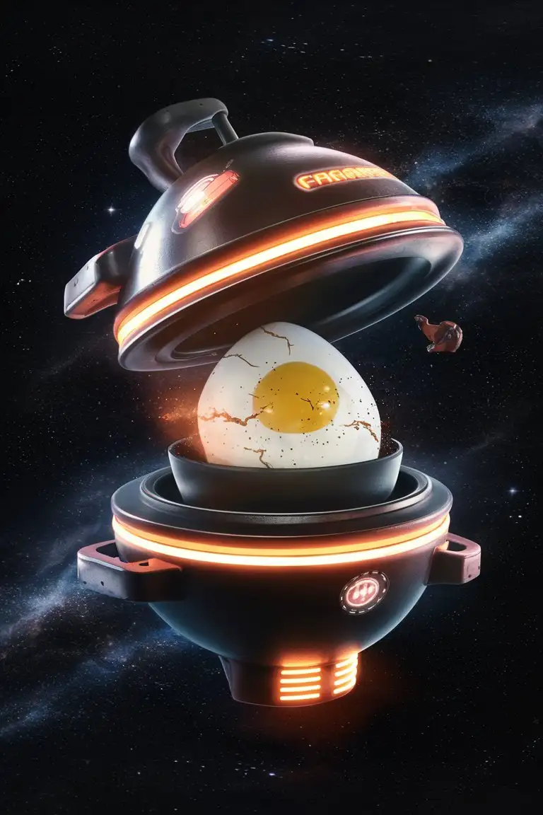 Fried eggs in the universe