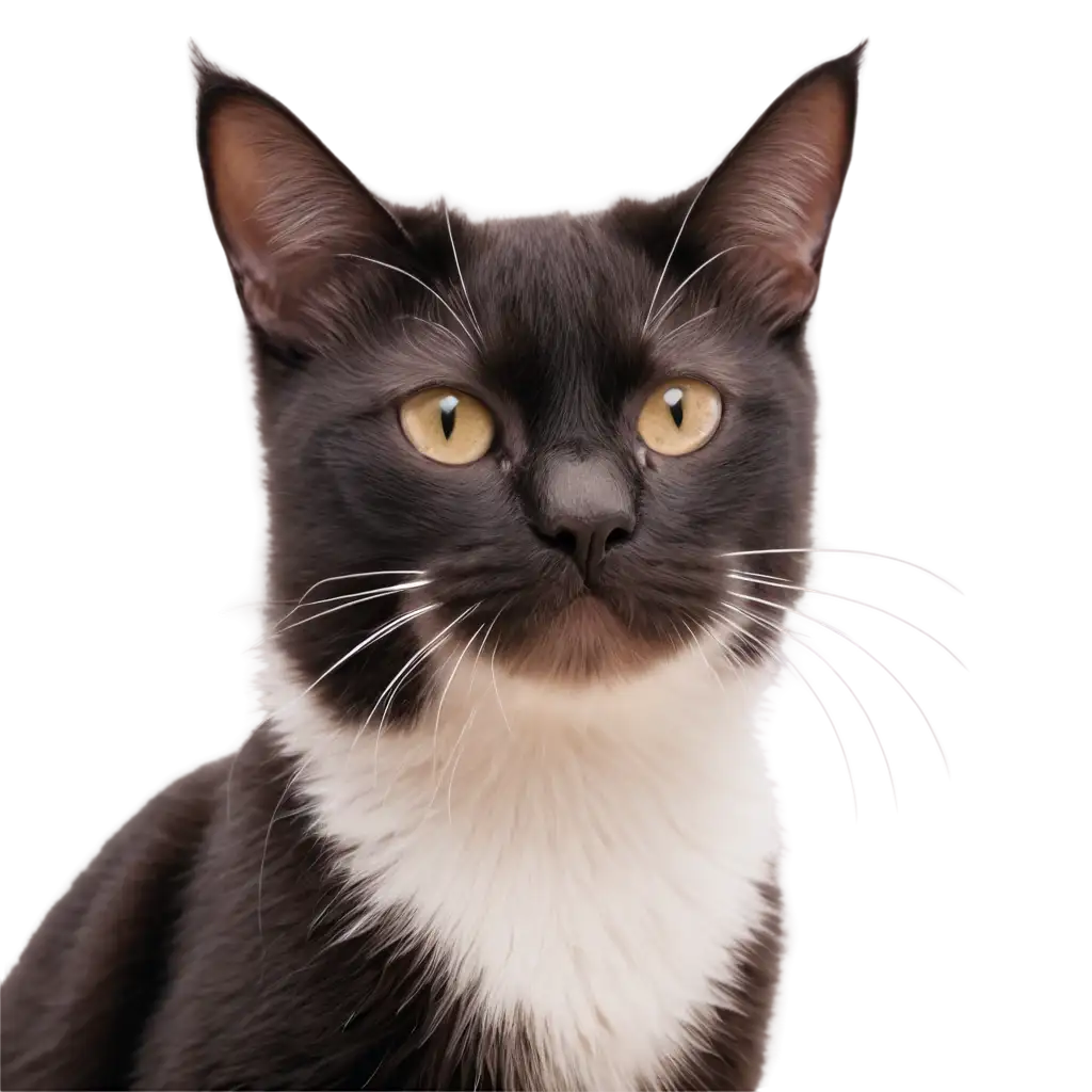 Exquisite-PNG-Image-of-a-Majestic-Cat-Enhance-Your-Visual-Content-with-HighQuality-Transparency