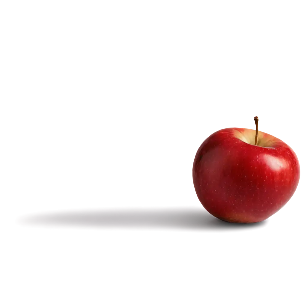 Vibrant-Red-Apple-PNG-A-Crisp-and-HighQuality-Digital-Image