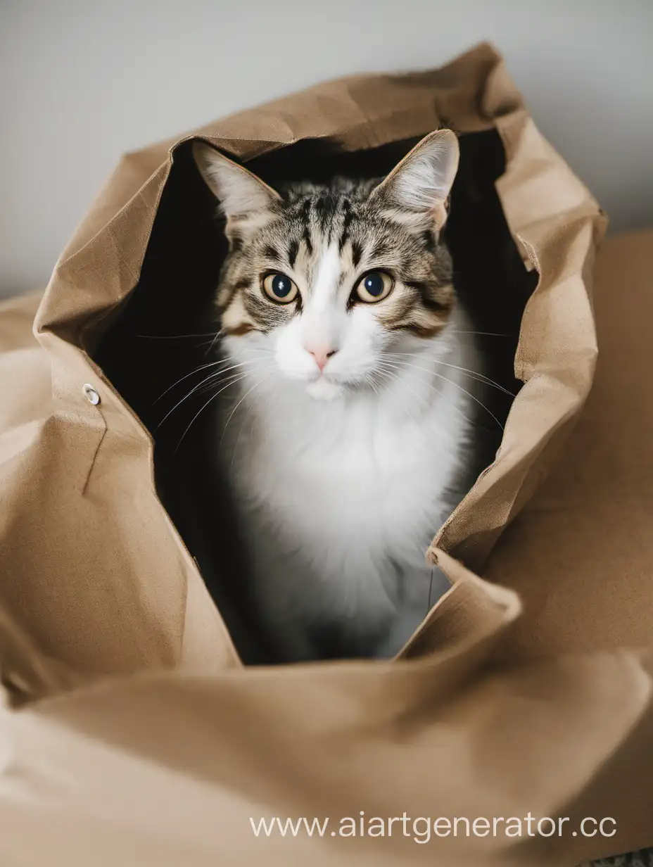 Curious-Cat-Peeking-from-a-Rustic-Burlap-Bag