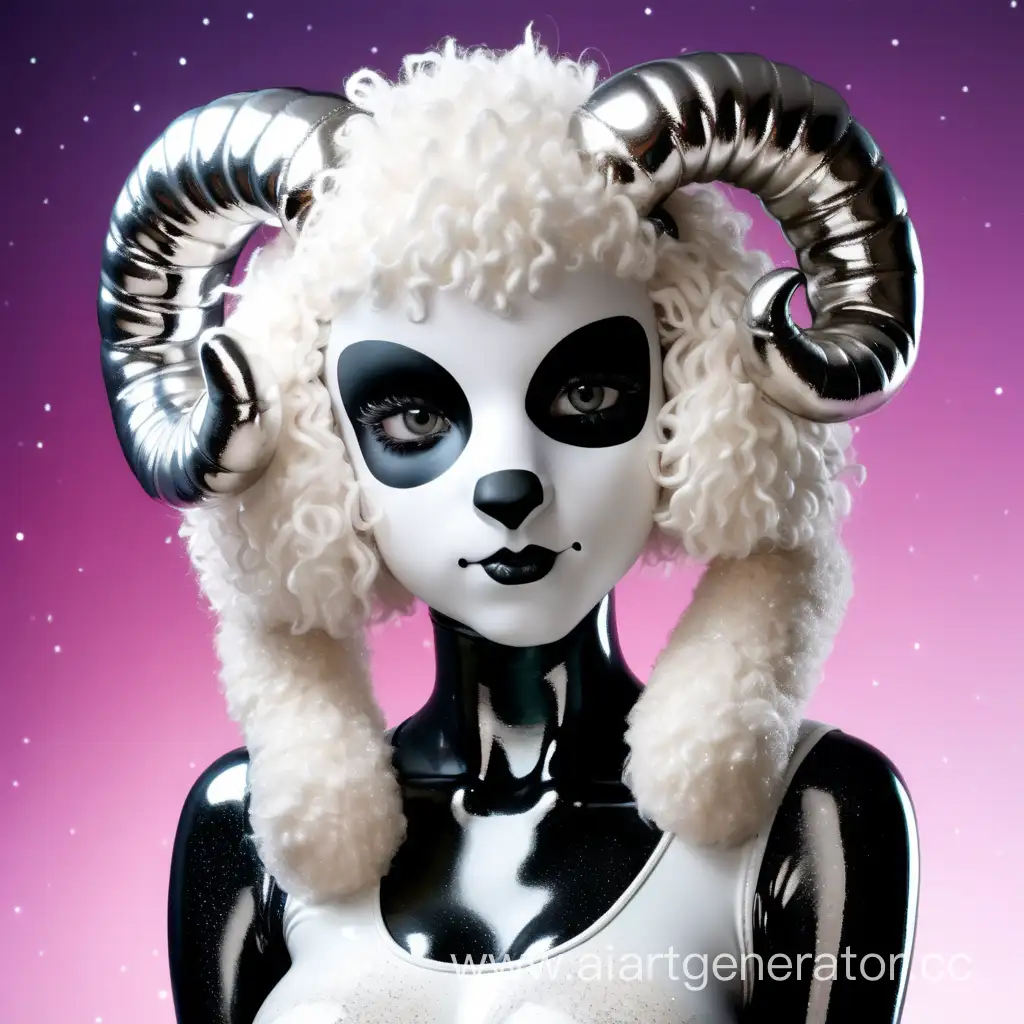 Cute-Latex-Furry-Sheep-Girl-Whimsical-Character-Illustration