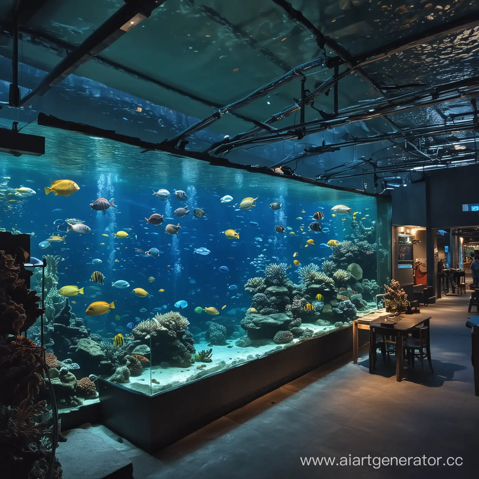 Family-Exploring-Colorful-Oceanarium-with-Diverse-Marine-Life