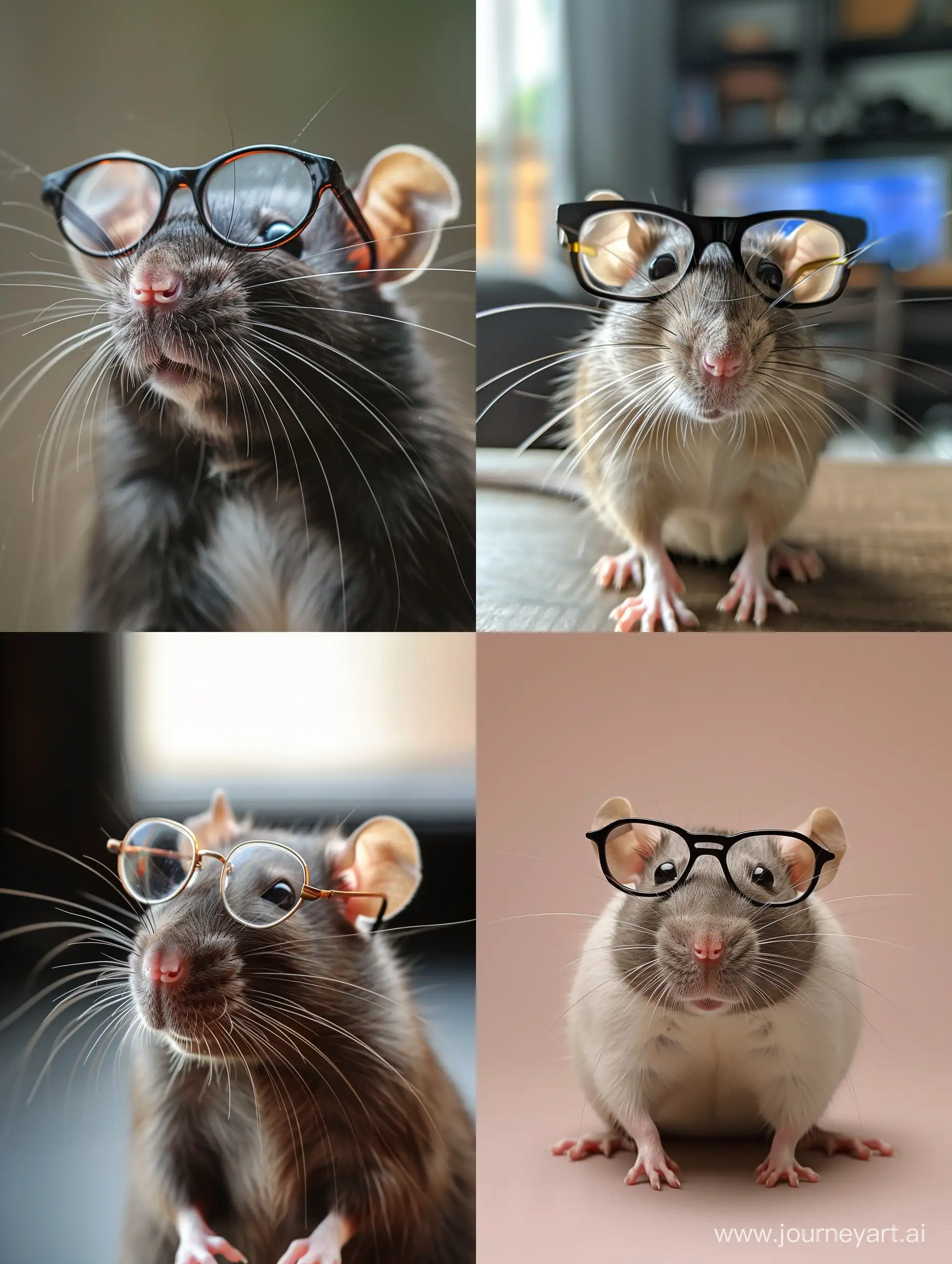 Muscular-Rat-Wearing-Glasses