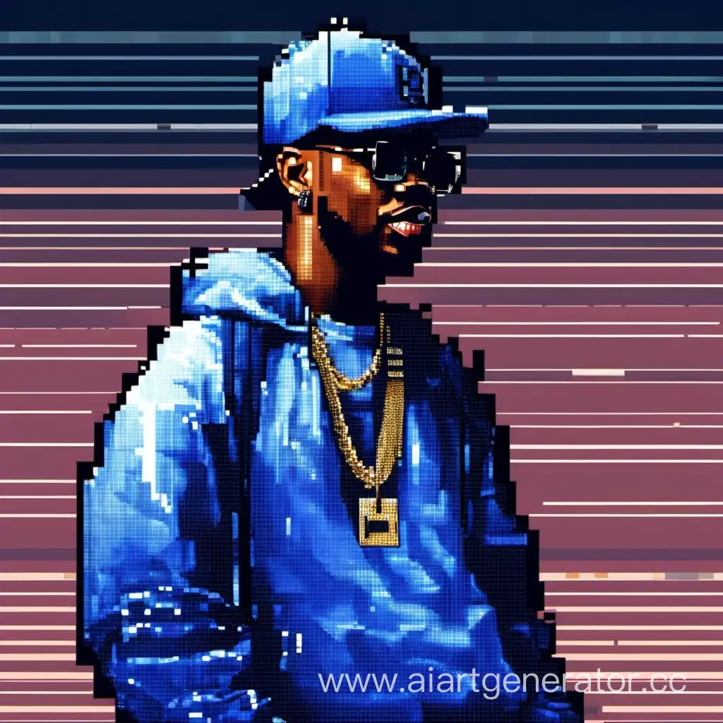 Pixelated-Blue-Creative-Journey-of-a-Rapper