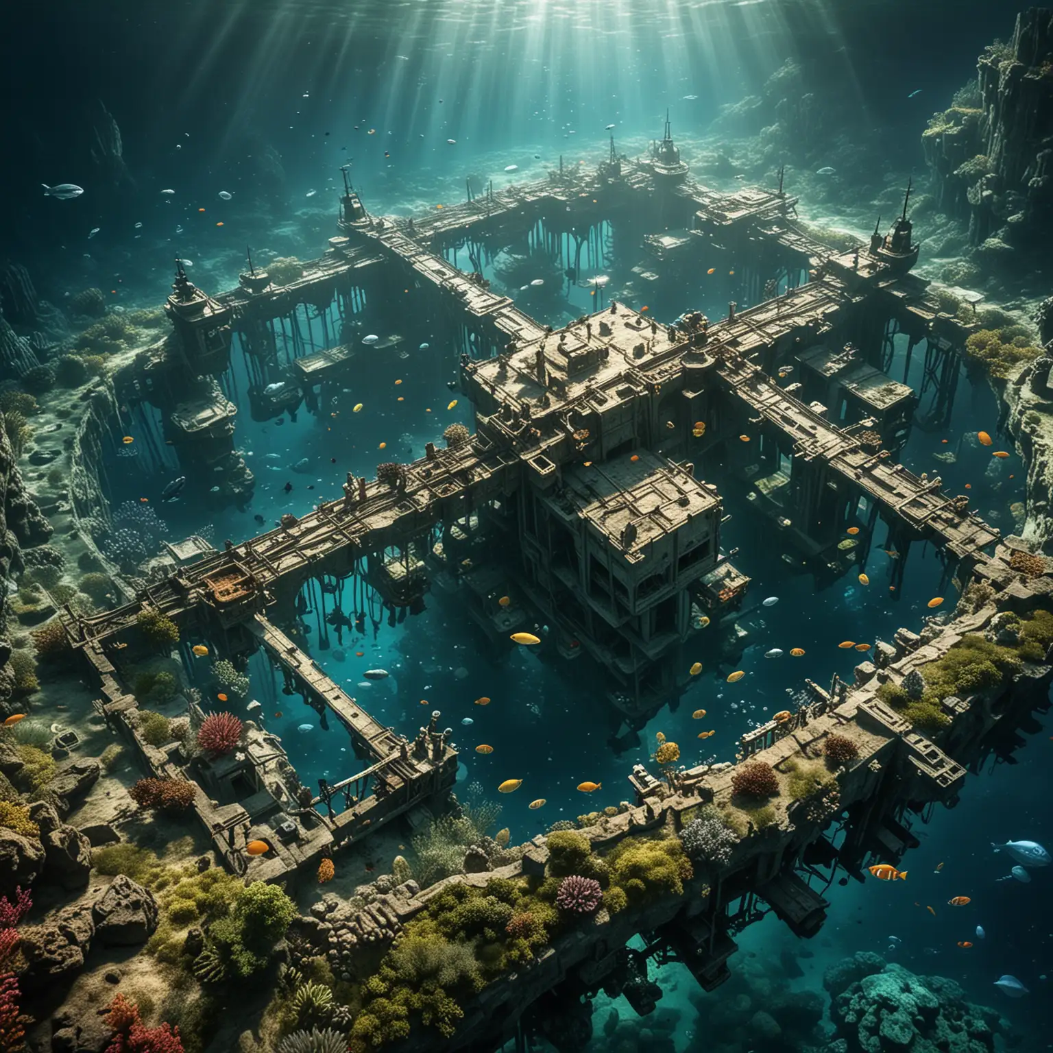 Sunken Stronghold Underwater Capital of Engineering and Innovation