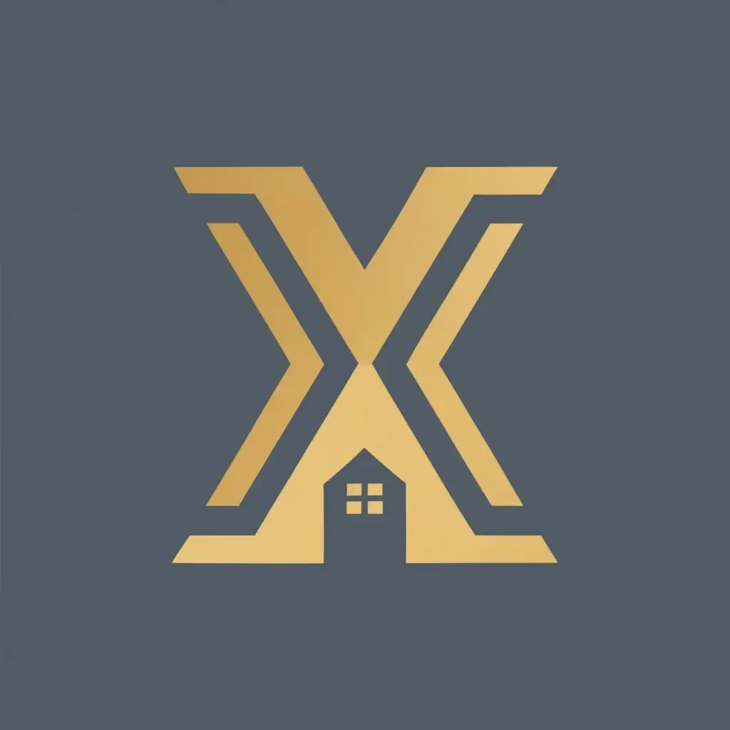LOGO-Design-For-Attorney-Gold-Elegant-Legal-and-Real-Estate-Emblem-with-Combined-X-and-a