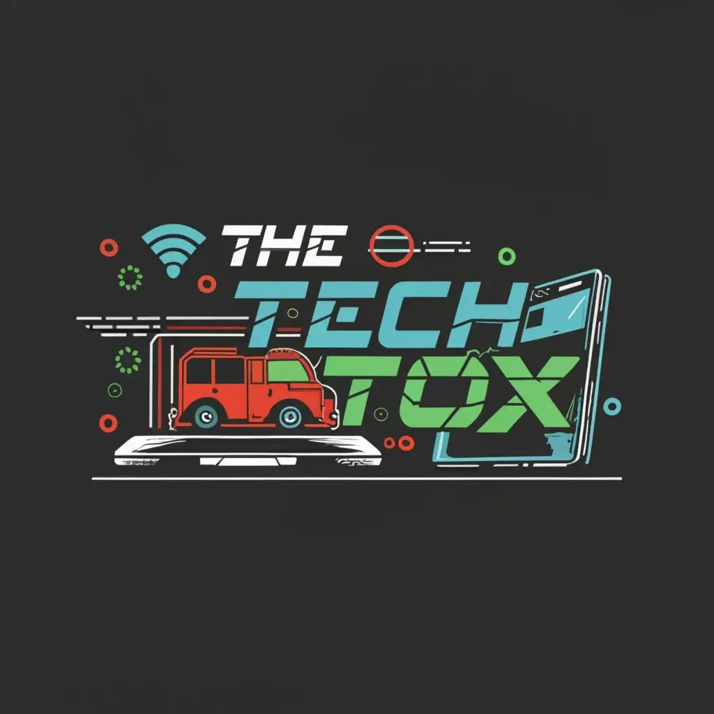 LOGO-Design-For-The-Tech-Tox-Futuristic-Typography-for-Automotive-Tech-on-Laptops-Mobiles