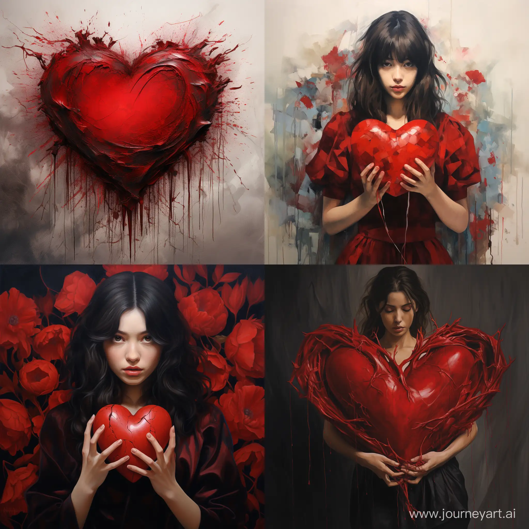 Vibrant-Red-Heart-Artwork