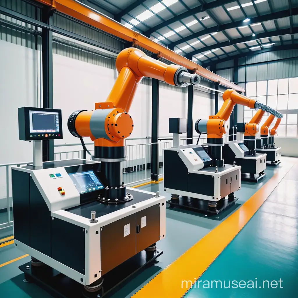 Efficient Industrial Automation Machinery in Action