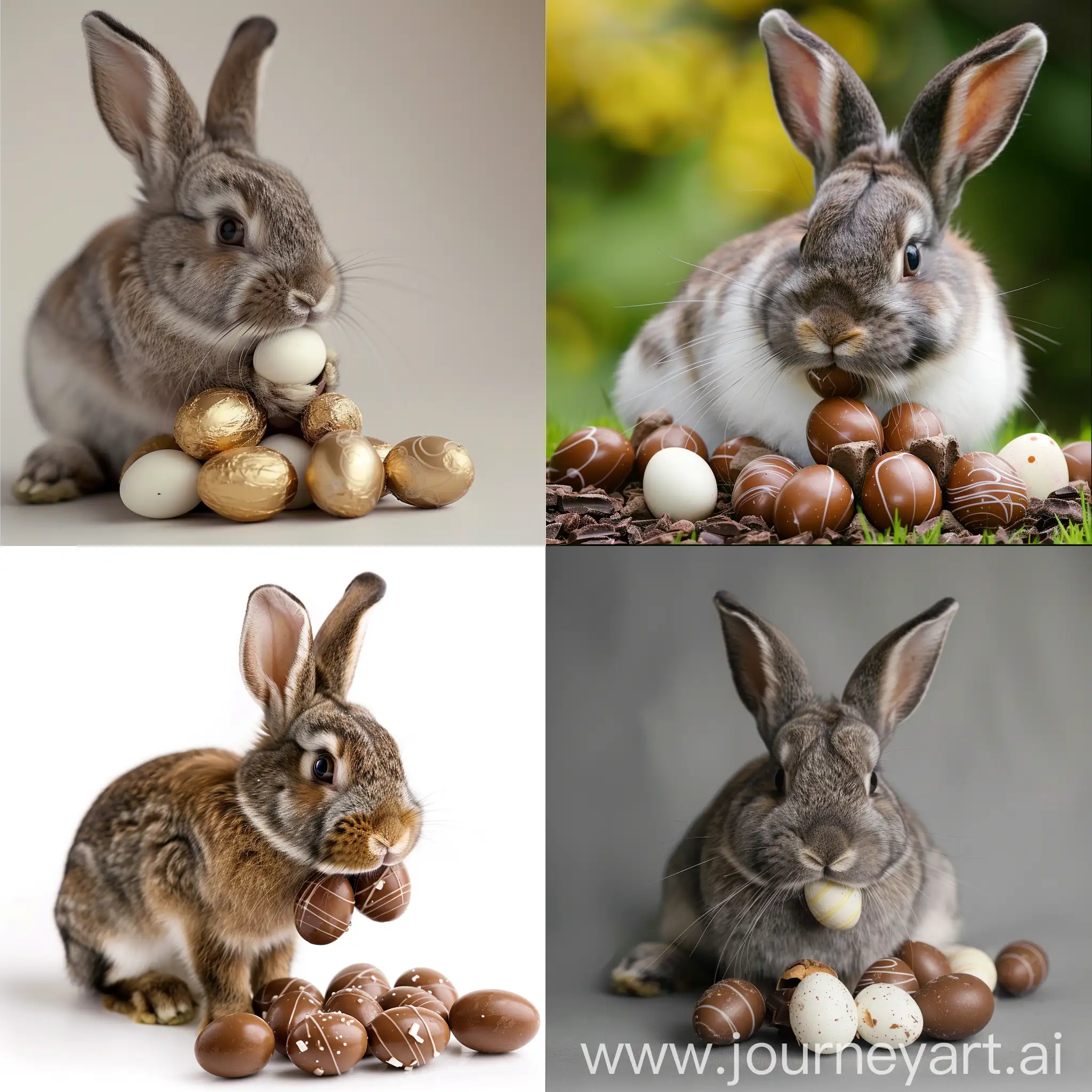 Adorable-Easter-Bunny-Surrounded-by-Chocolate-Eggs