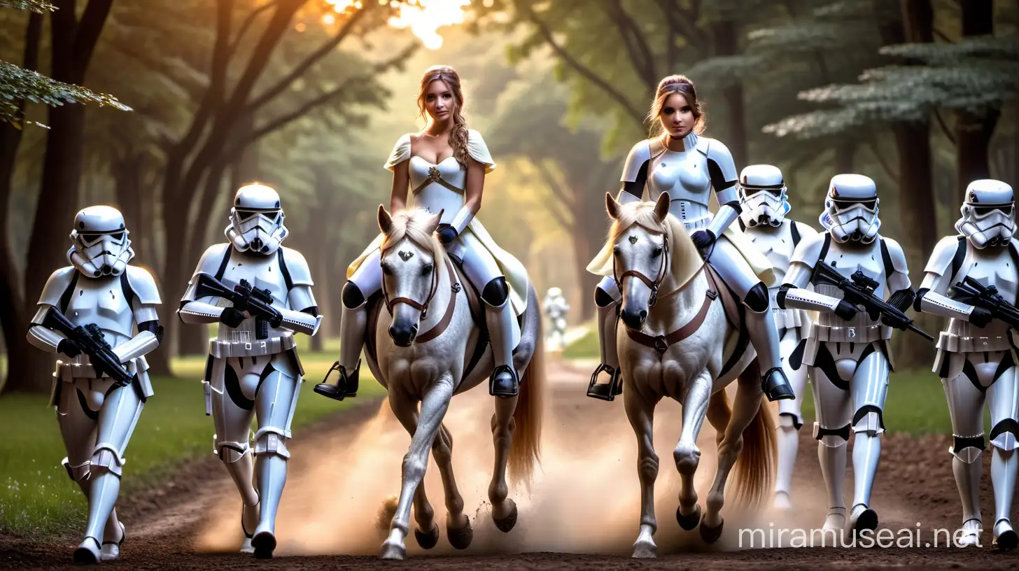 Fantasy Adventure with a Pony Princess and Stormtroopers