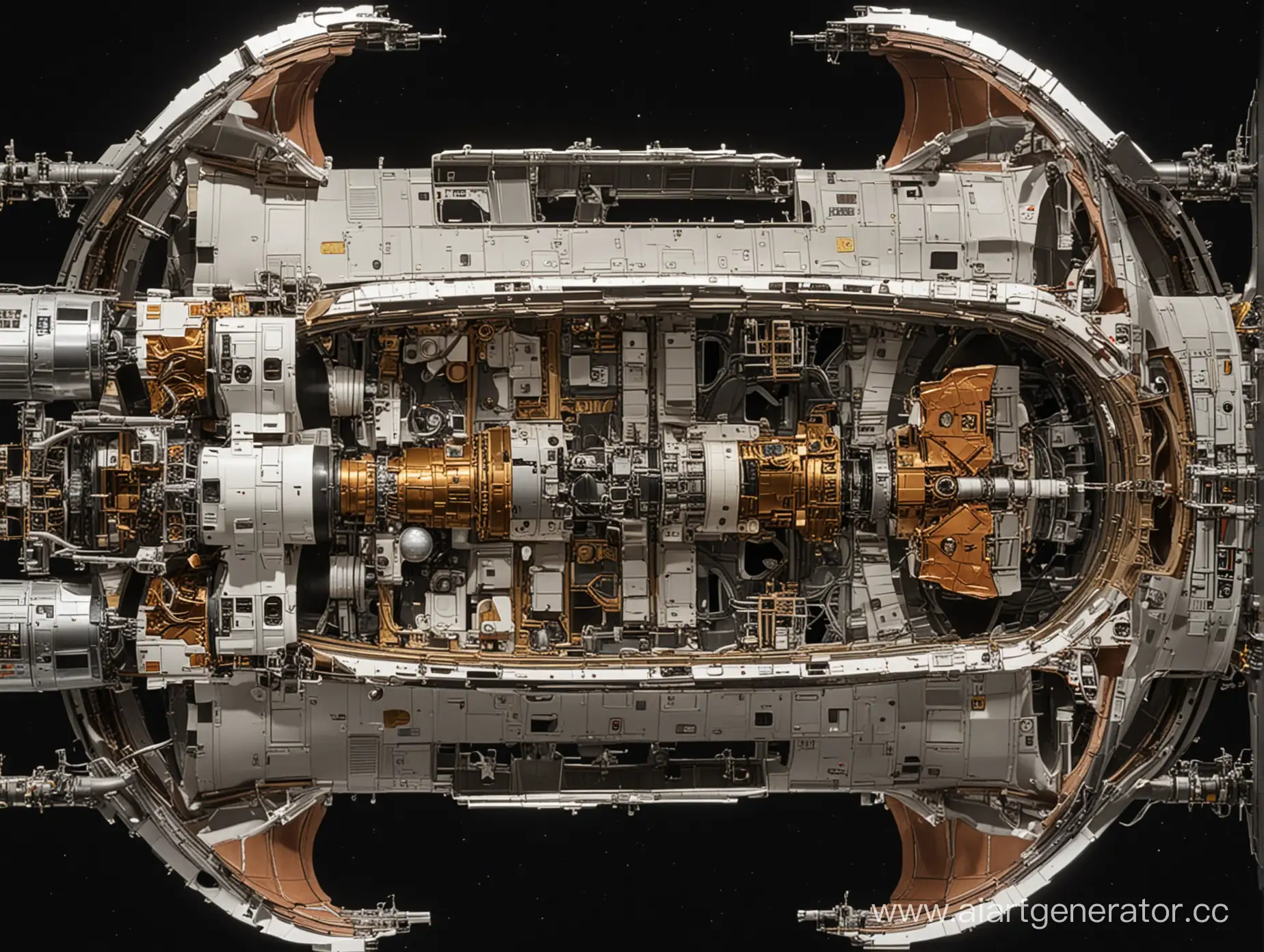 Spacecraft-CrossSection-Illustration-Revealing-Intricate-Interiors