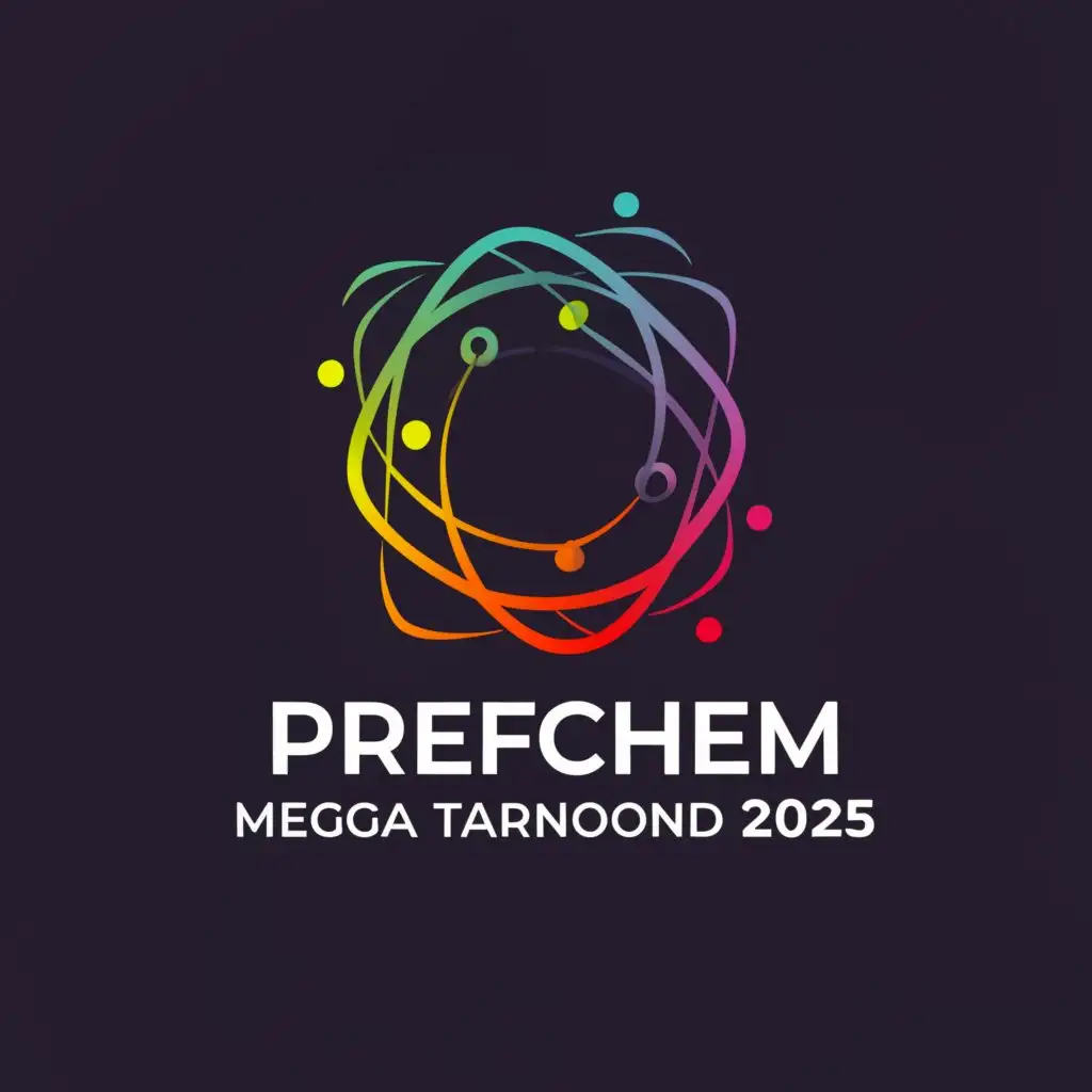 a logo design,with the text "PREFCHEM MEGA TURNAROUND 2025", main symbol:OIL AND GAS,Moderate,be used in Construction industry,clear background