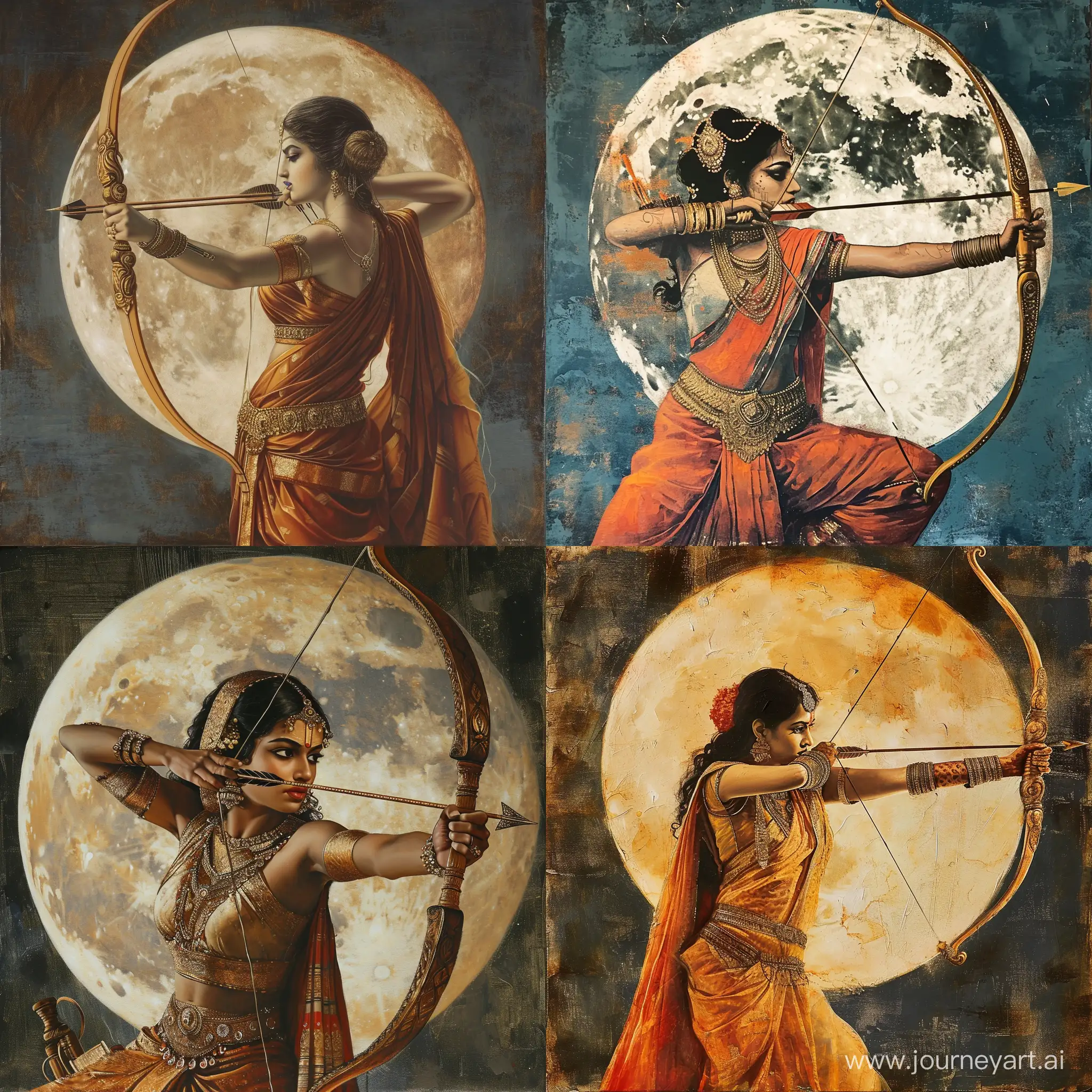 Divine-Portrait-Majestic-Lord-Ram-with-Bow-and-Arrow-Under-the-Moon