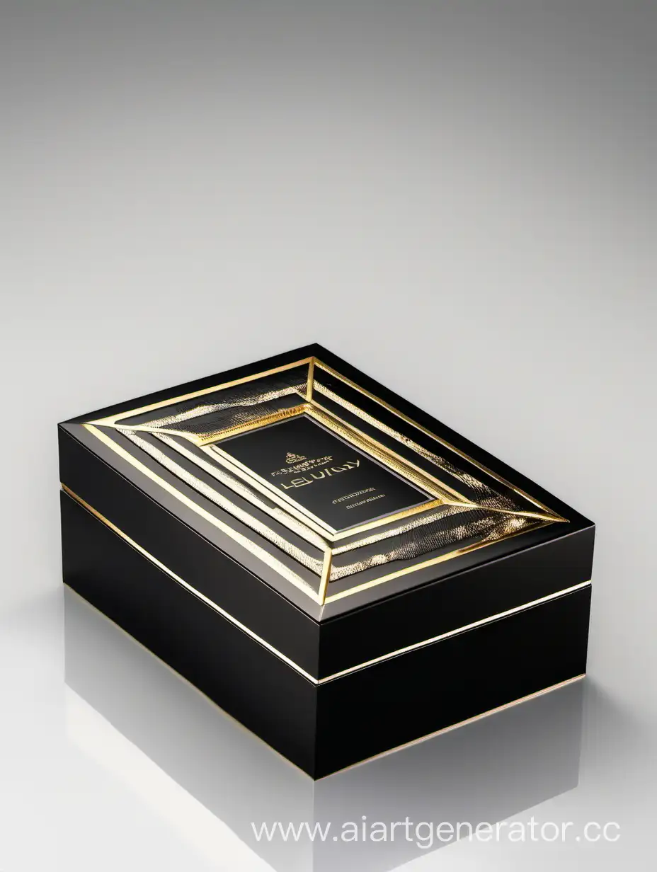 Elegant-Black-and-Gold-Luxury-Perfume-Box-Display