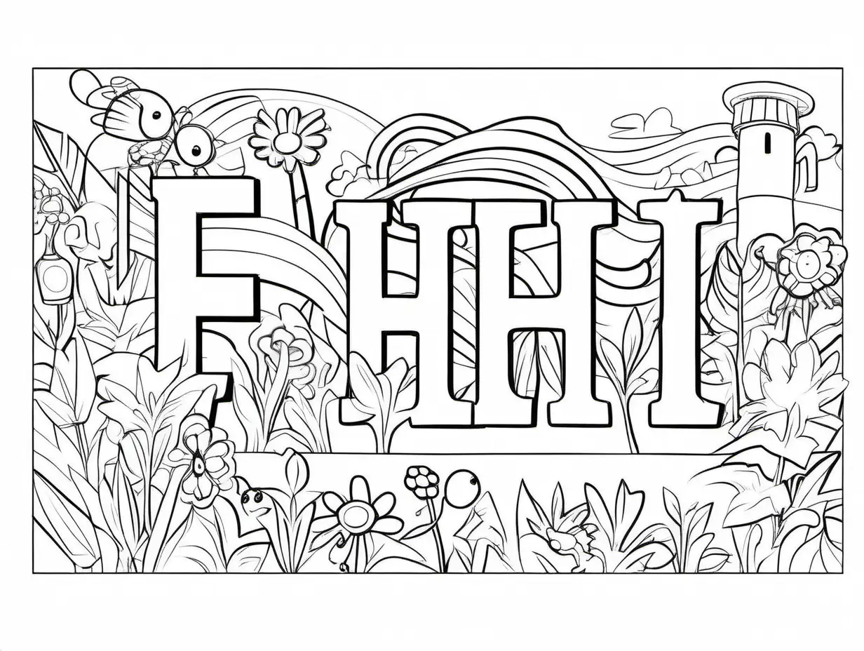 Alphabet-Letter-Tracing-Coloring-Page-for-Kids-Simple-Black-and-White-Activity
