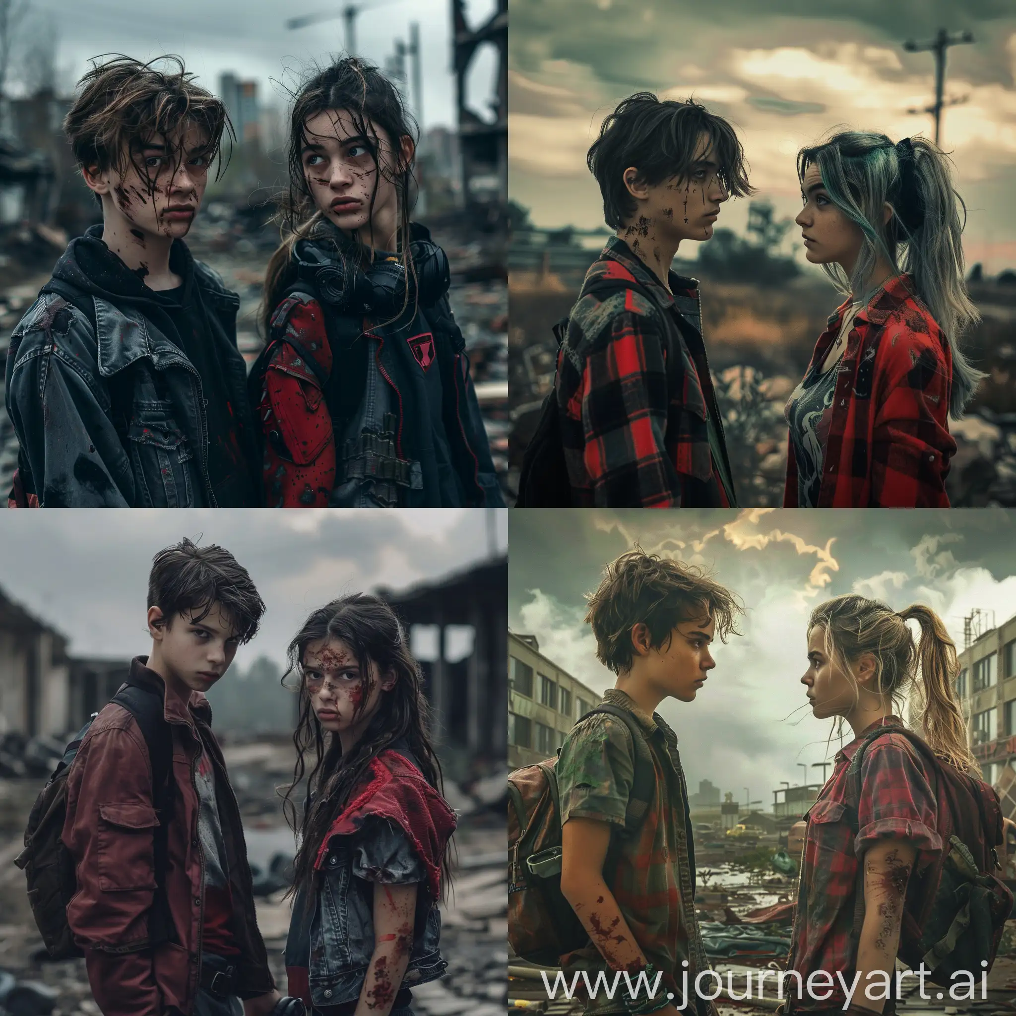 Apocalyptic-Gender-War-Intense-Standoff-Between-Young-Man-and-Woman