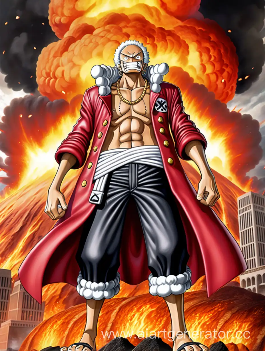 Akainu-Sakazuki-Unleashes-Destructive-Magma-Power-in-One-Piece-City