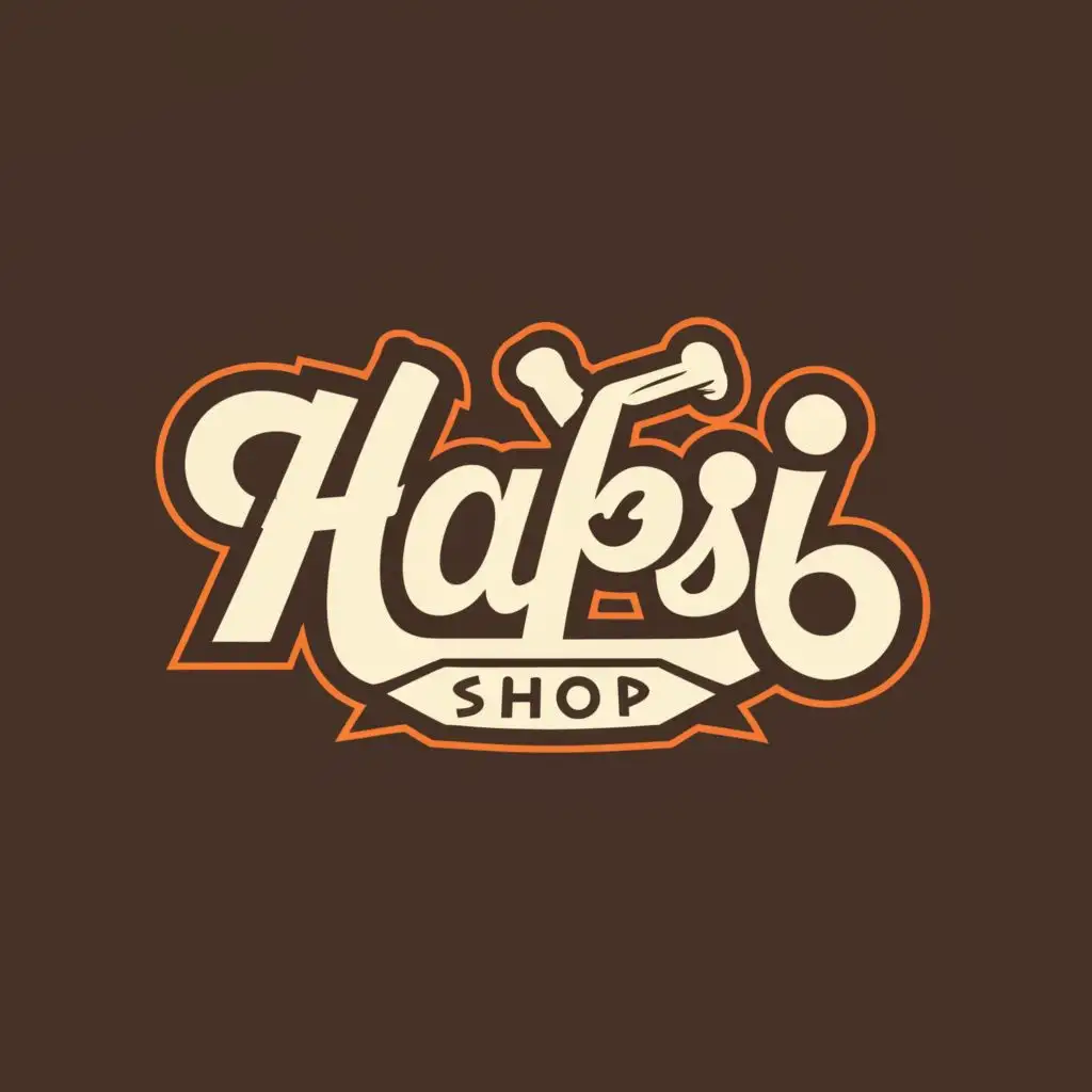 LOGO-Design-For-Hafsi-Barber-Shop-Classic-Typography-with-a-Timeless-Appeal