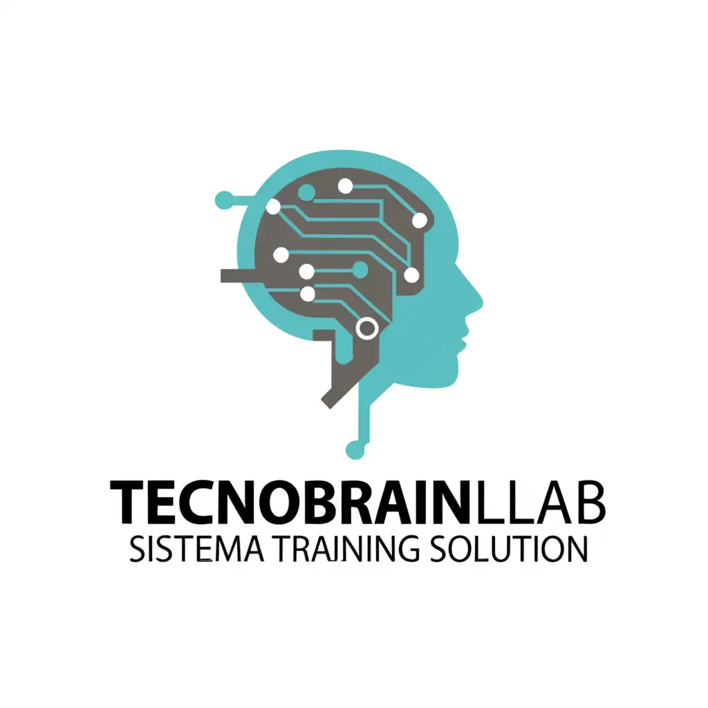 a logo design,with the text "TECHNOBRAINLAB SISTEMA TRAINING SOLUTION", main symbol:Technology,Minimalistic,be used in Technology industry,clear background