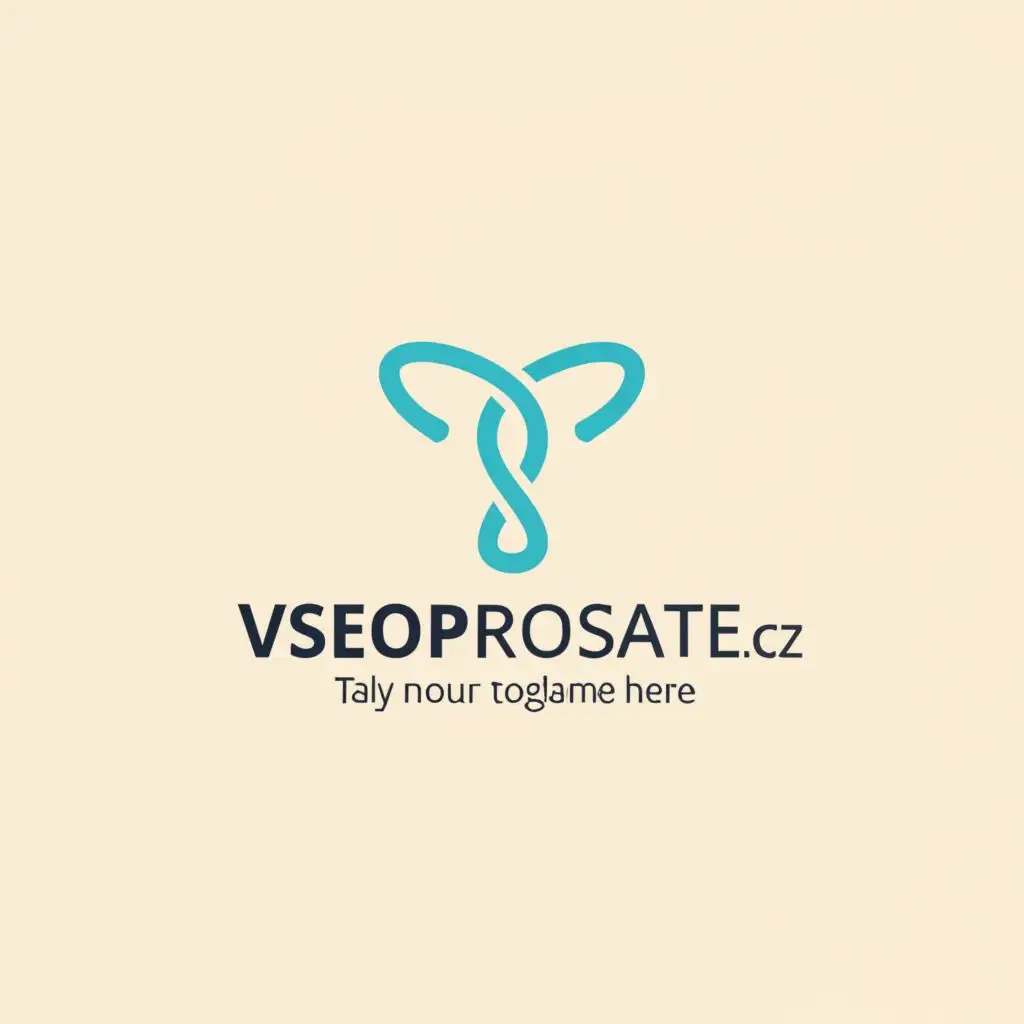 a logo design,with the text "vseoprostate.cz", main symbol:prostate,Moderate,be used in Medical Dental industry,clear background