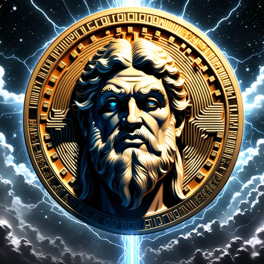 fanart: bitcoin blockchain, named by zeus
