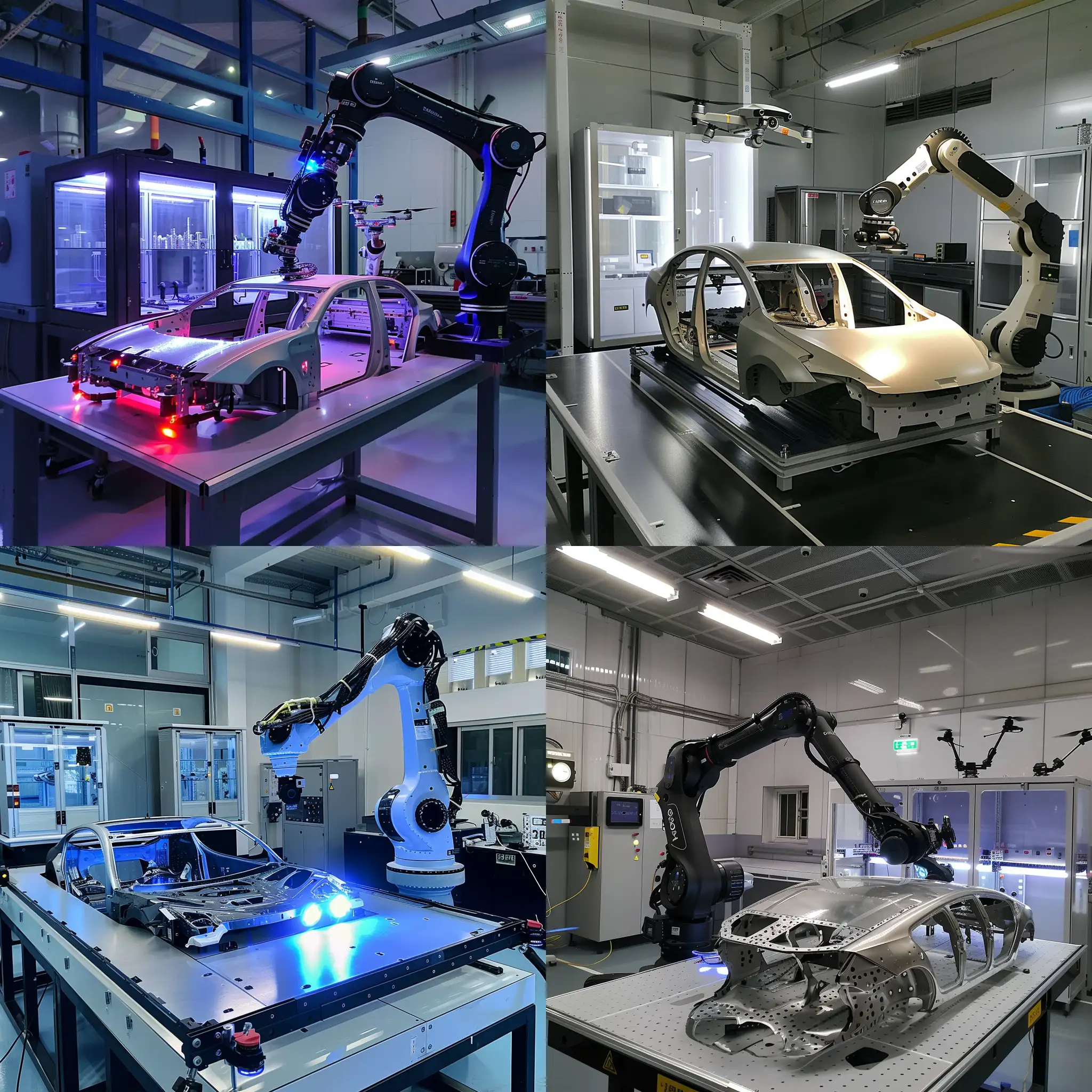 Automated-Metal-Surface-Quality-Inspection-Lab-with-Robotic-Equipment