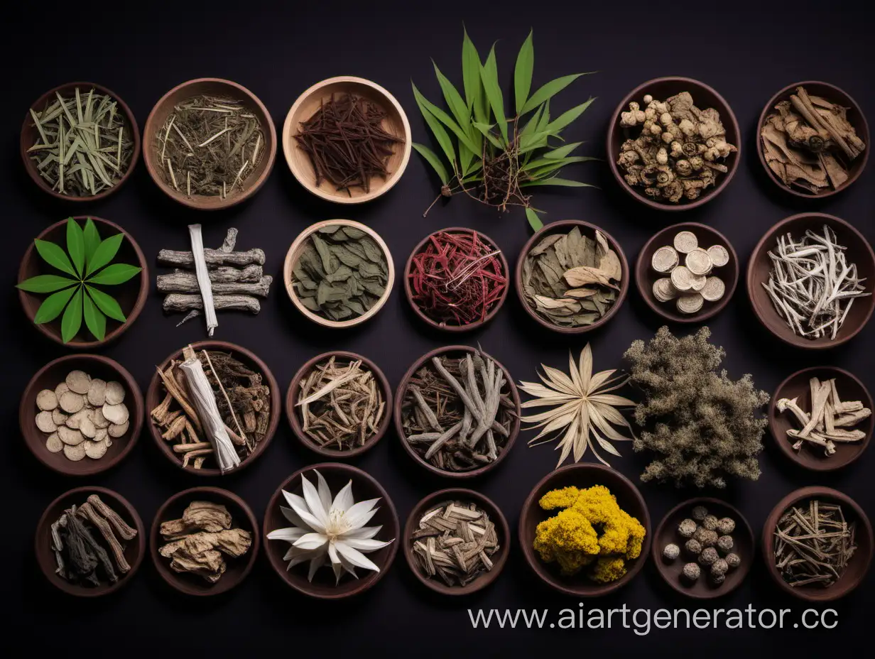 traditional Chinese medicine sacred plants
