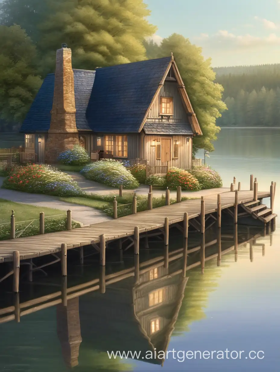 Riverside-Cottage-with-Scenic-Pier