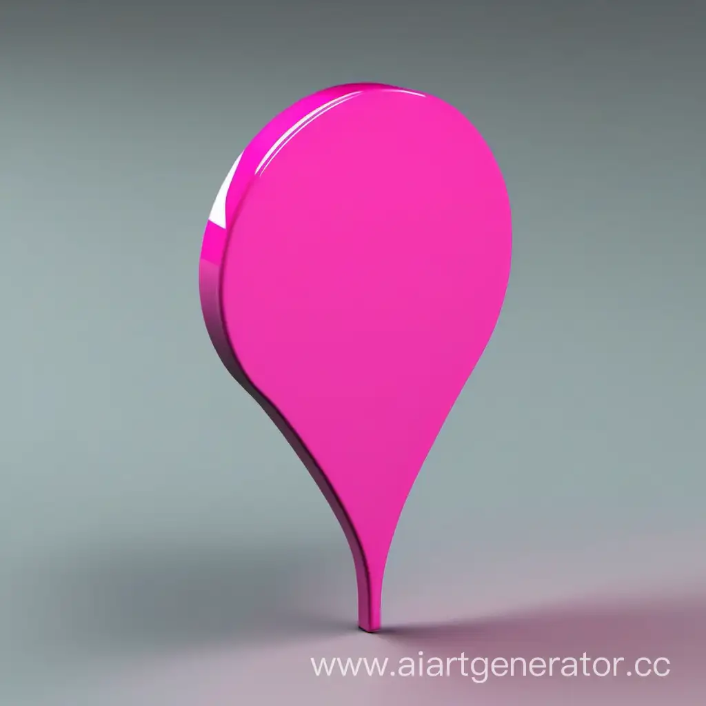 Vibrant-3D-Pink-Location-Pin-in-Perspective