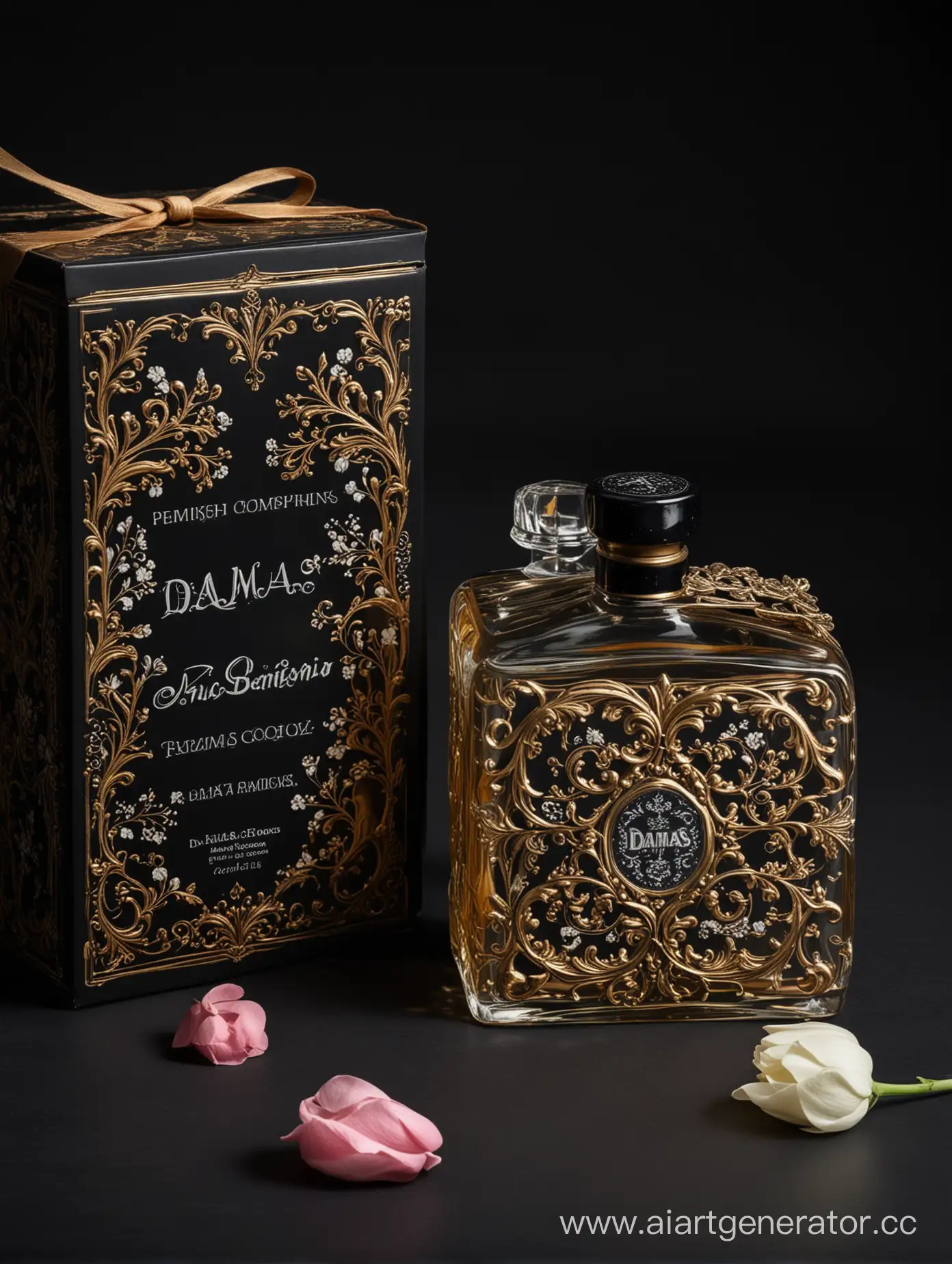 Flemish-Baroque-Painting-Inspired-Still-Life-with-Damas-Cologne-and-Contest-Winners-Box