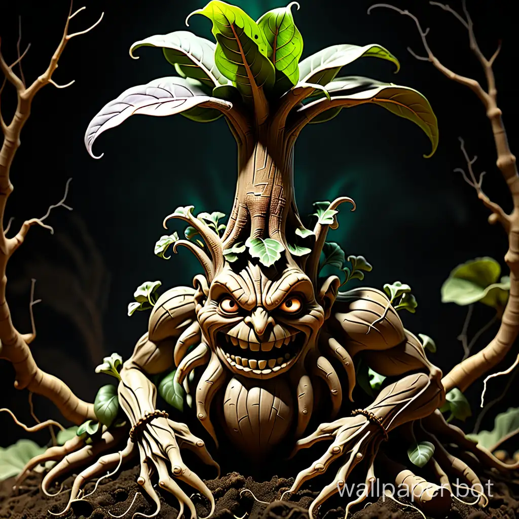 Eerie-Mandrake-Root-in-Enchanted-Forest