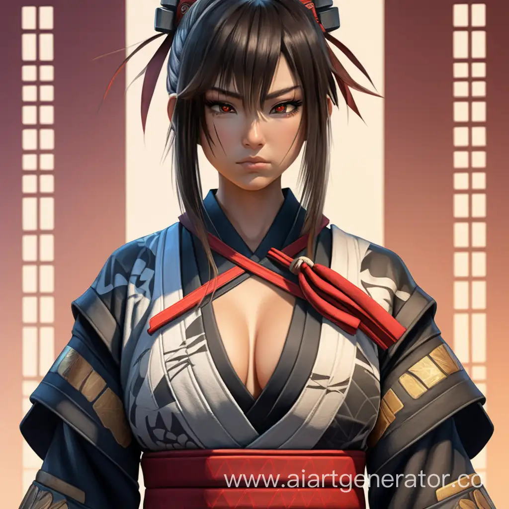 Rin-Hawk-Samurai-Traditional-Chest-Wrapping-Elegance